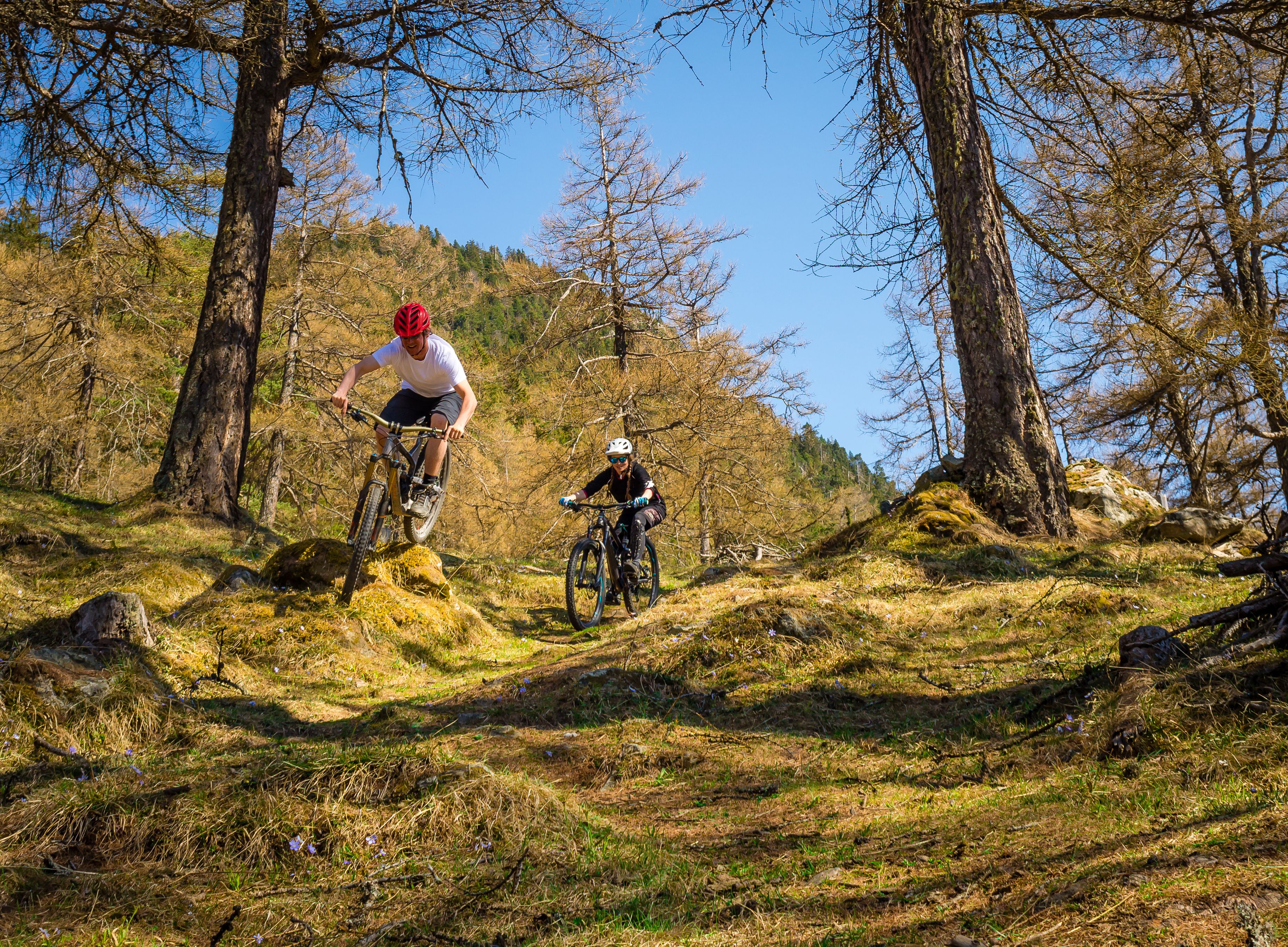 Der Unfall passiert auf einem Bike-Trail im Bezirk Feldkirchen.