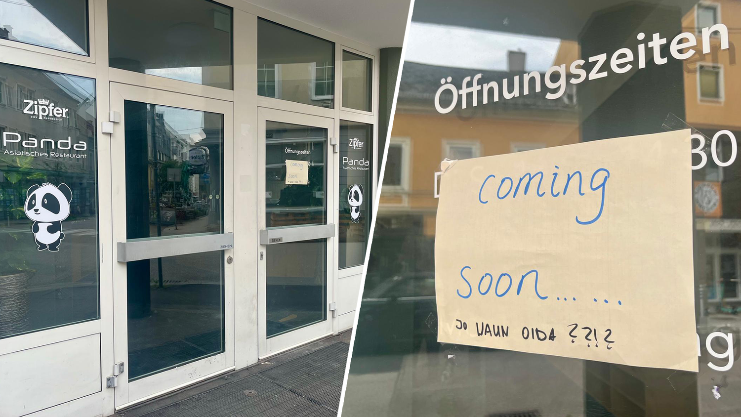 Soll bald aufmachen: das Lokal Panda in der Linzer Hauptstraße.