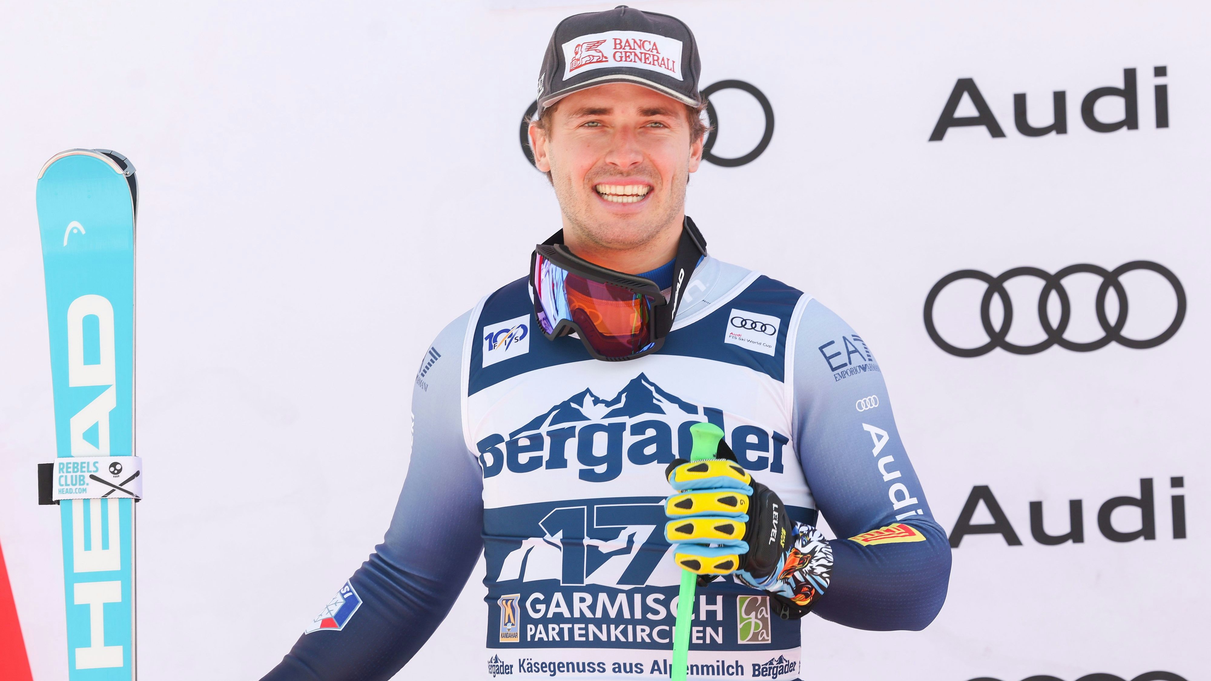 Ski-Ass Guglielmo Bosca ist Vater geworden. 