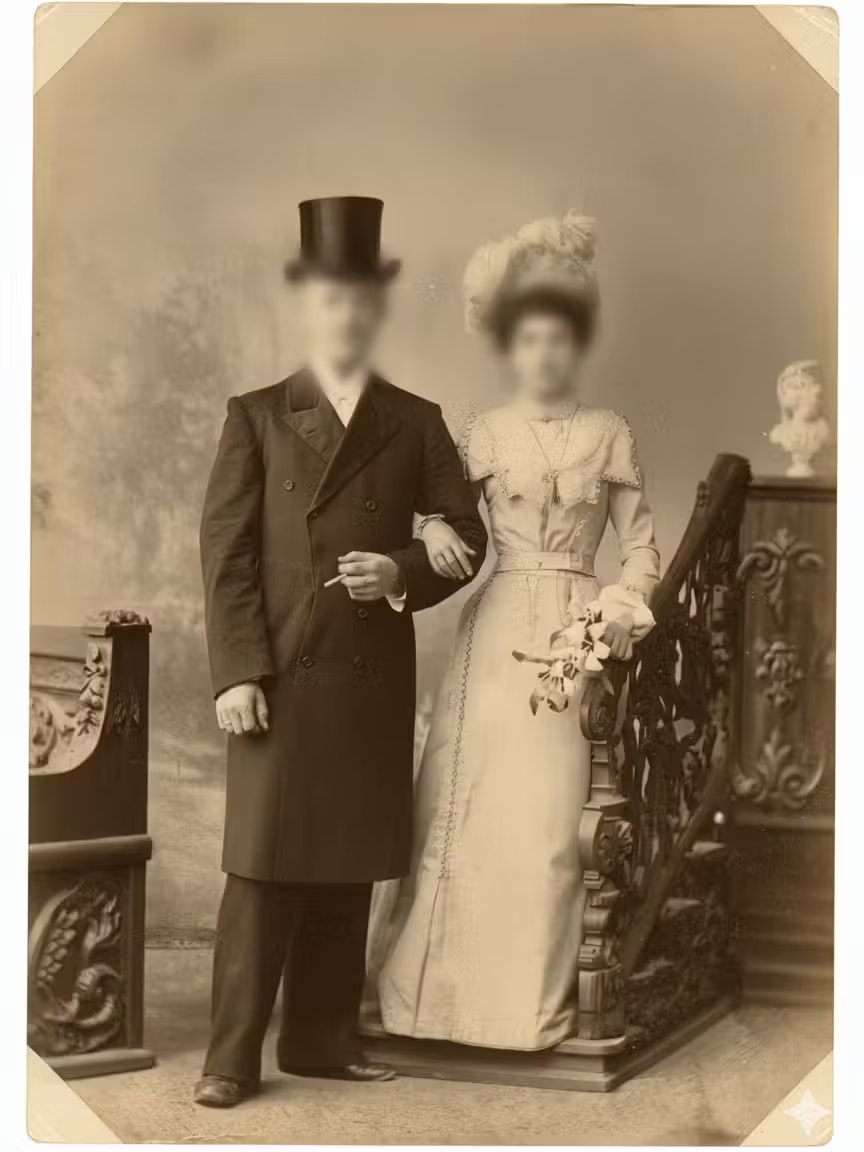 Der Prompt: Repariere dieses Foto.