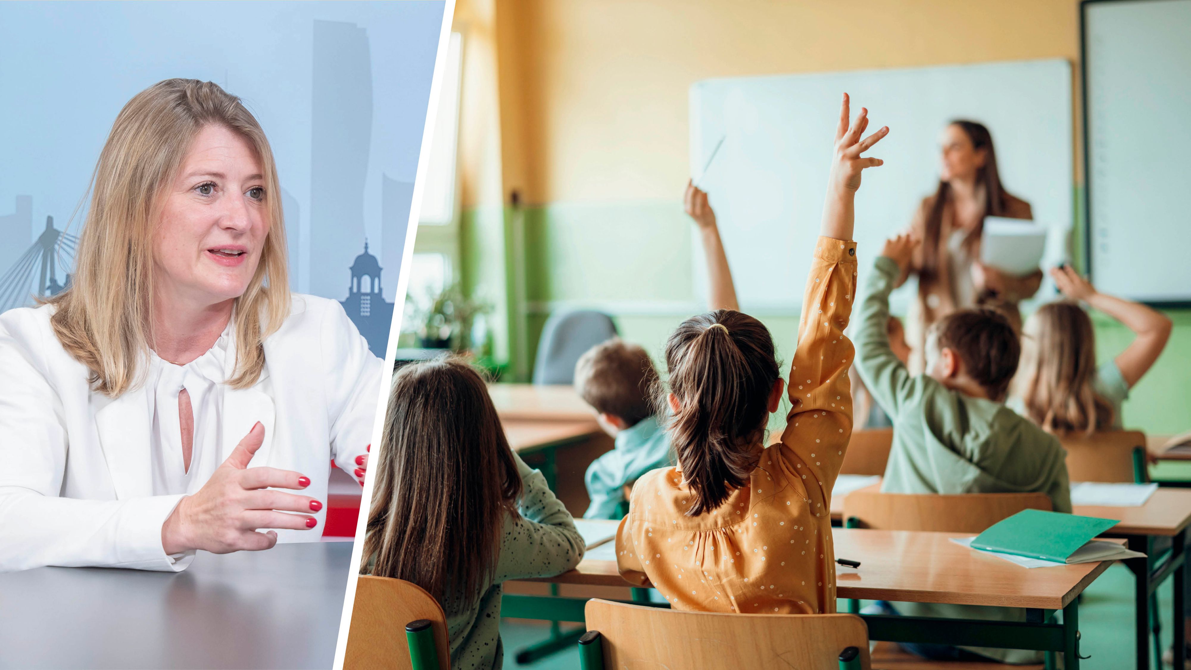 Wiens Bildungsstadträtin Emmerling zeigt das neue Angebot – Schüler erhalten Unterstützung direkt im Unterricht und an 17 Stationen.