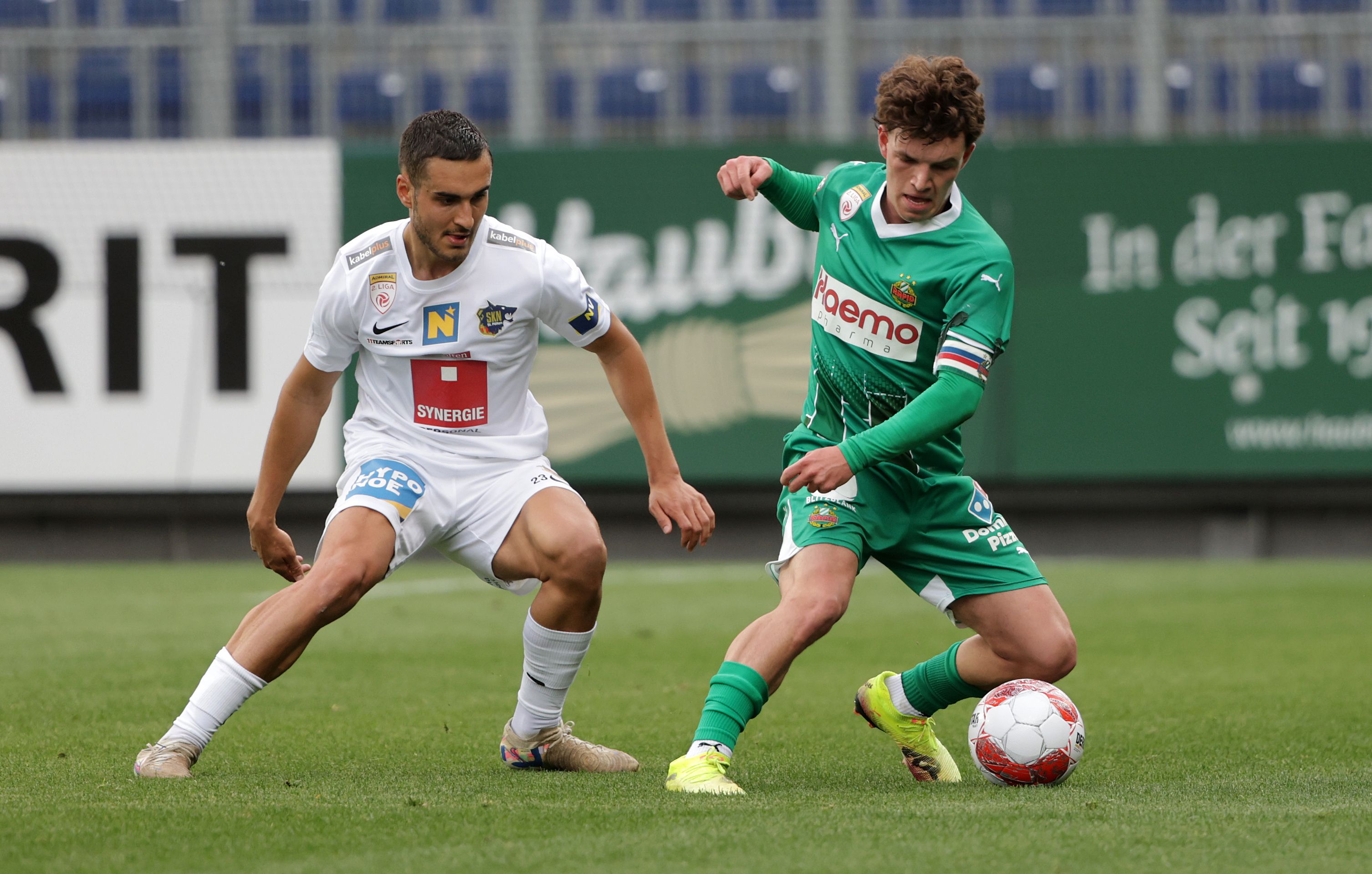 Bajlicz lief für Rapid II auch als Kapitän auf. 