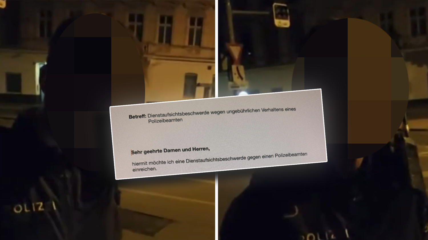 Der Wiener reichte eine Dienstaufsichtsbeschwerde ein.