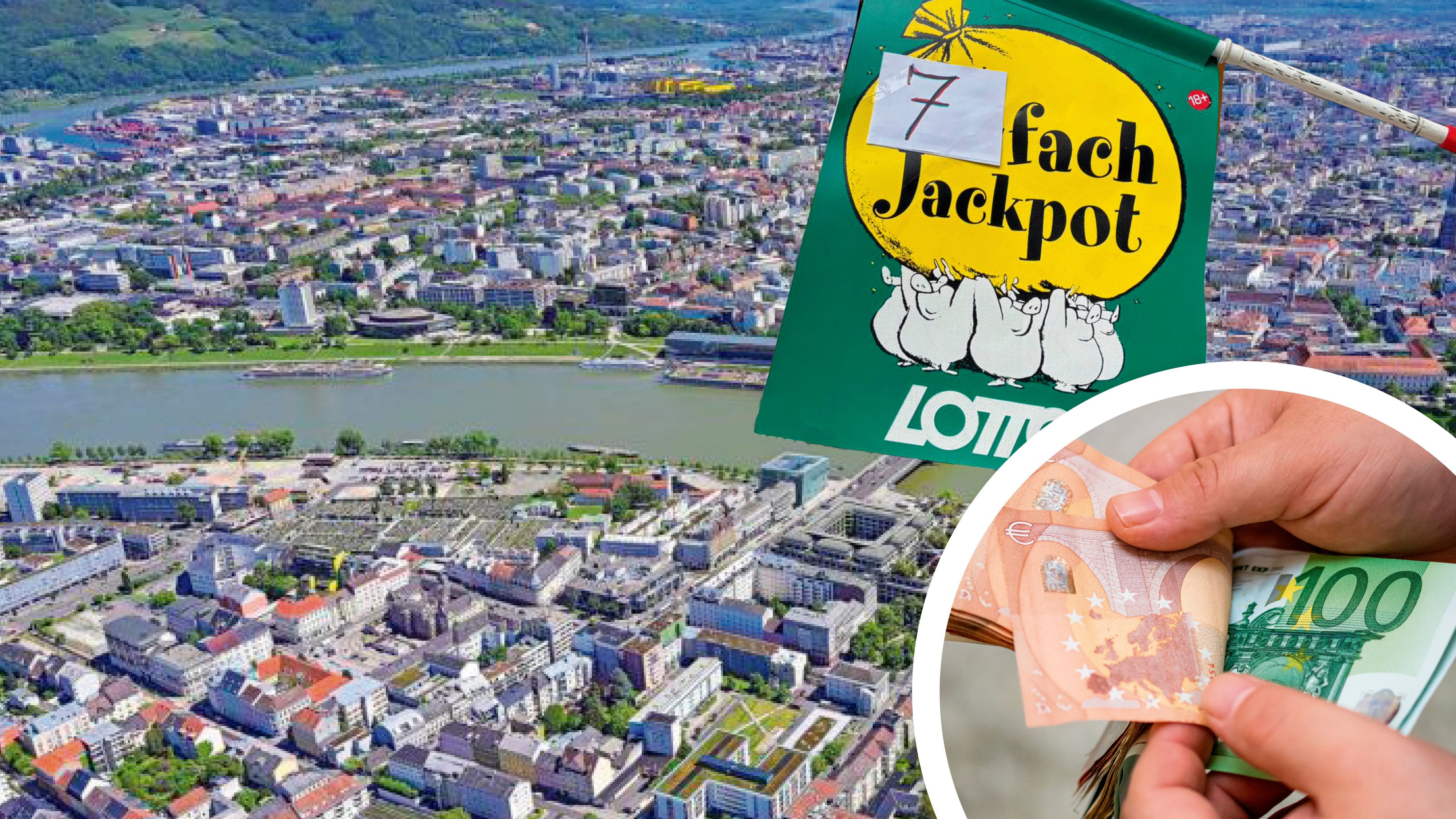 Hier im Großraum Linz sind die Millionen-Tipps abgegeben worden. Dennoch: Der Schein könnte noch wertvoller werden.