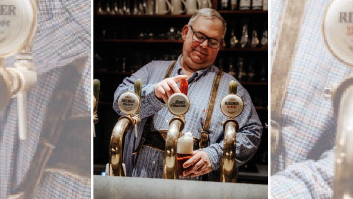 Karl Zuser vom beliebten Biergasthof Riedberg erklärt, warum er die Preise erhöht.