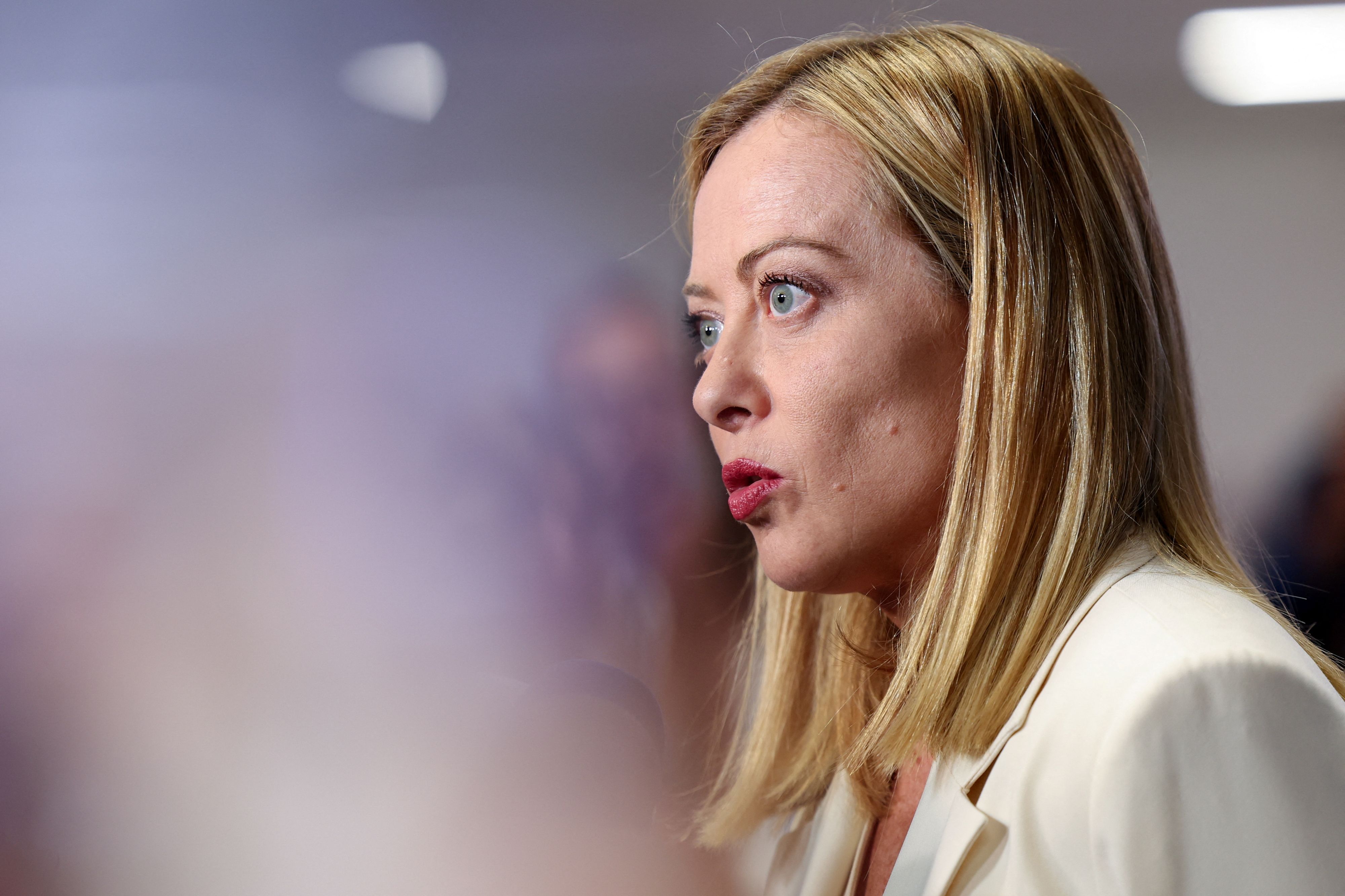 Auf diesen Seiten wurden echte und manipulierte Fotos – unter anderem von Regierungschefin Giorgia Meloni – geteilt. Meloni selbst zeigte sich entsetzt.