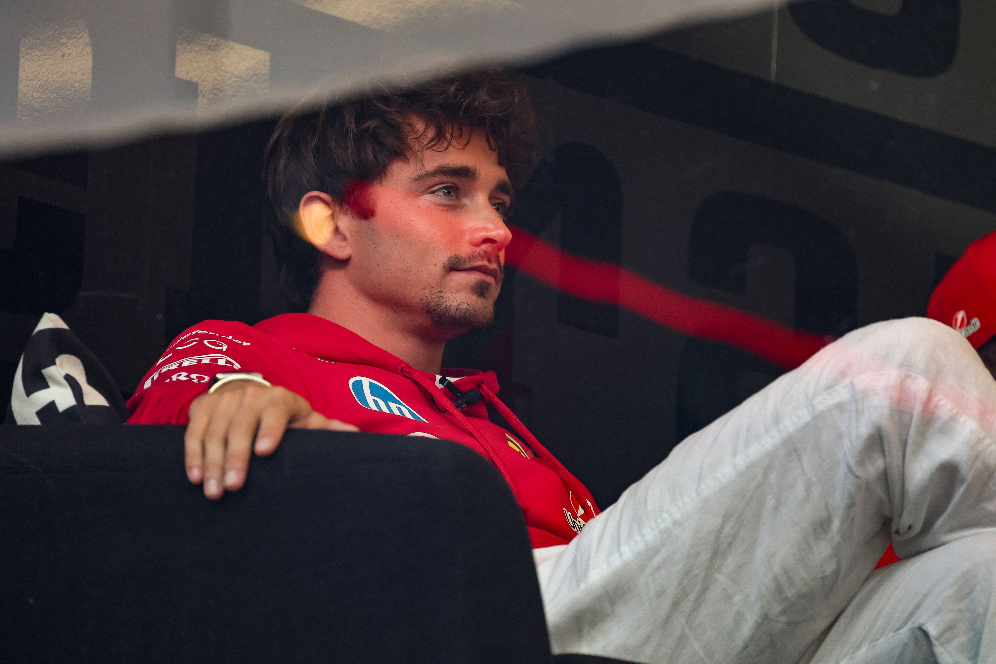 Ferrari-Star Charles Leclerc. 
