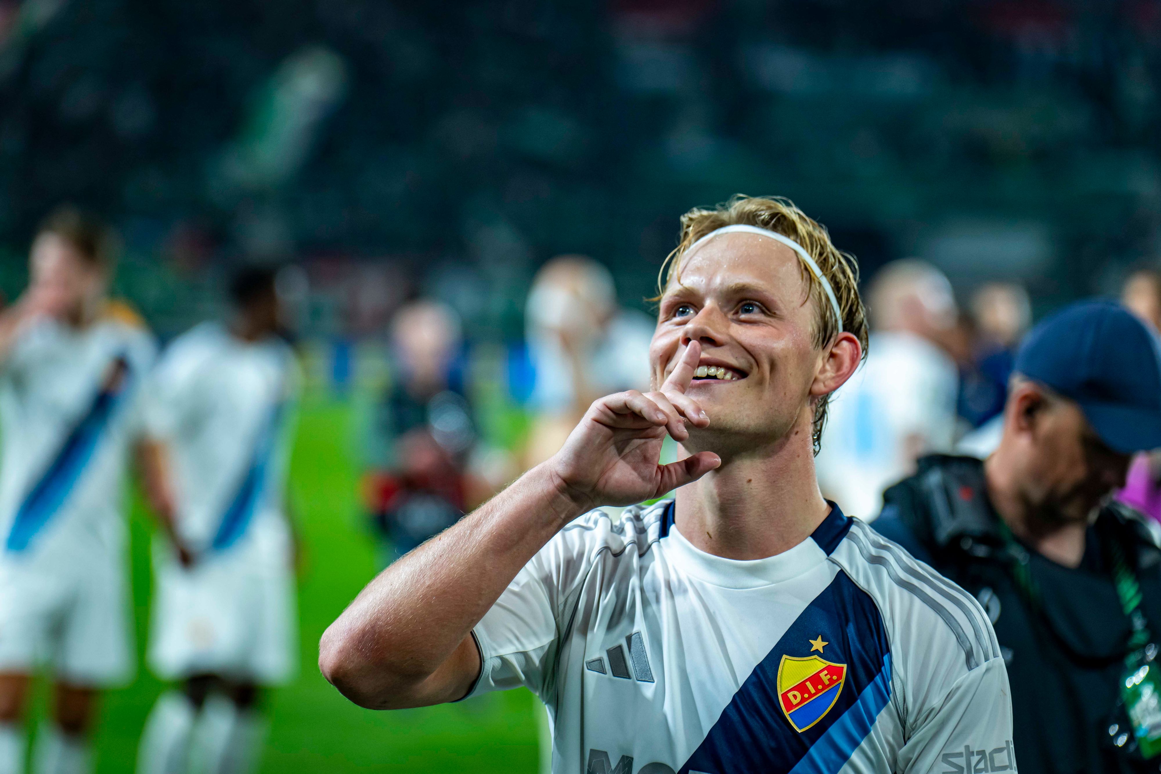 Tobias Gulliksen traf letztes Jahr doppelt gegen Rapid Wien, soll nun nach Hütteldorf wechseln. 