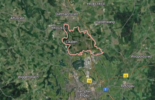 Im beschaulichen Lauben in Bayern soll es zu einer schrecklichen Bluttat gekommen sein.