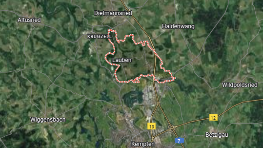 Im beschaulichen Lauben in Bayern soll es zu einer schrecklichen Bluttat gekommen sein.