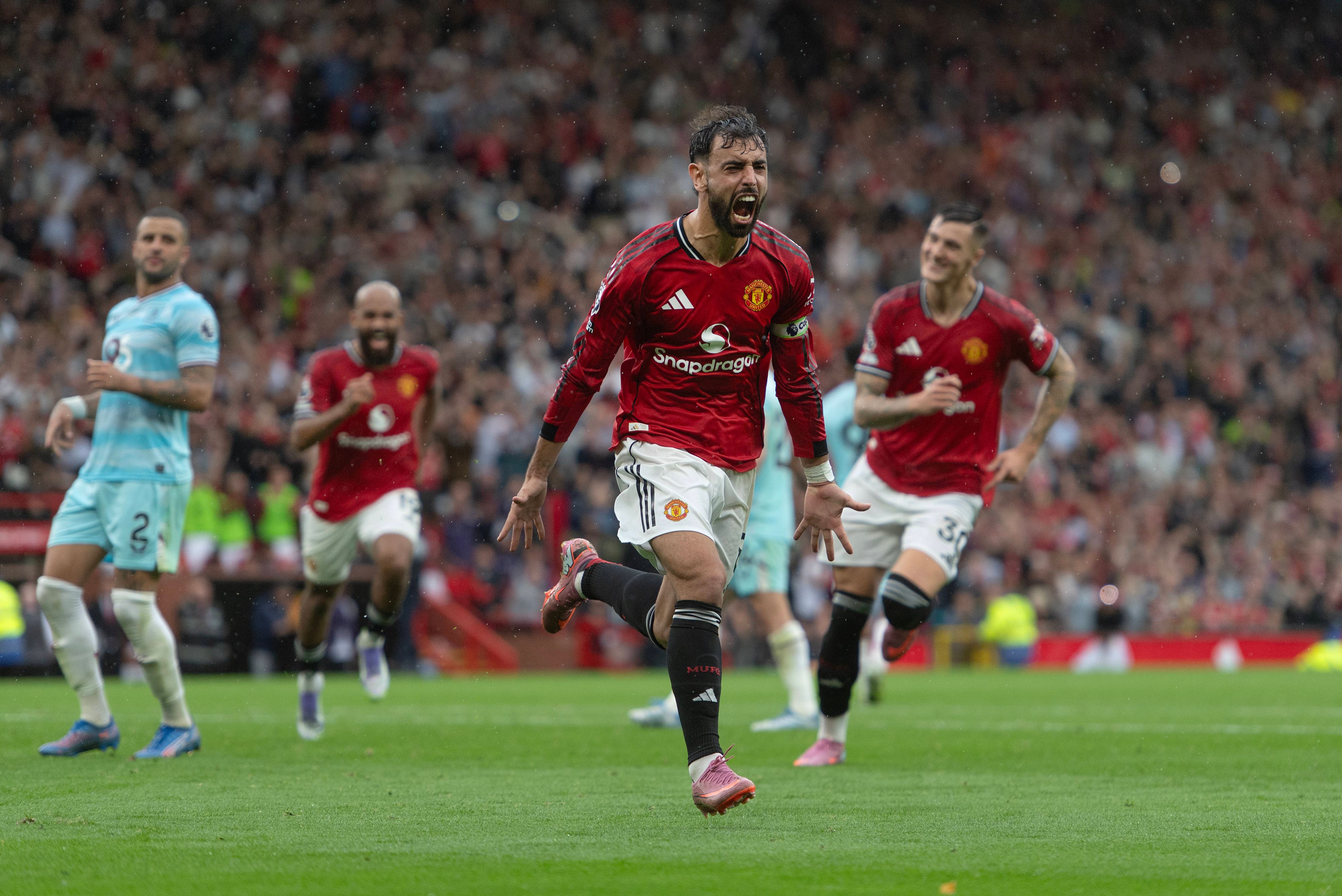 Manchester- United-Star Bruno Fernandes. 
