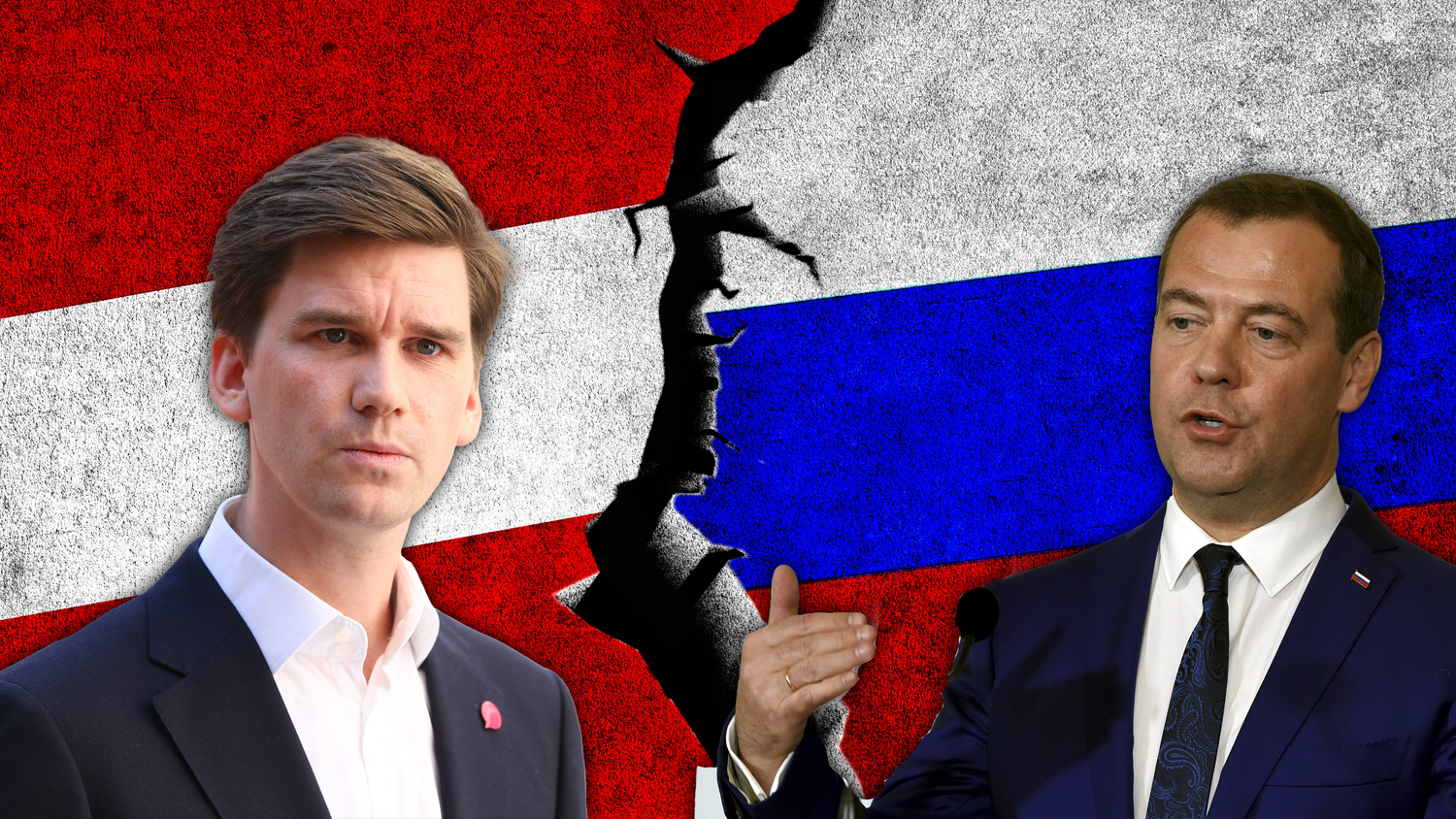 NEOS-Generalsekretär Hoyos reagiert auf die Aussagen Medwedews: 