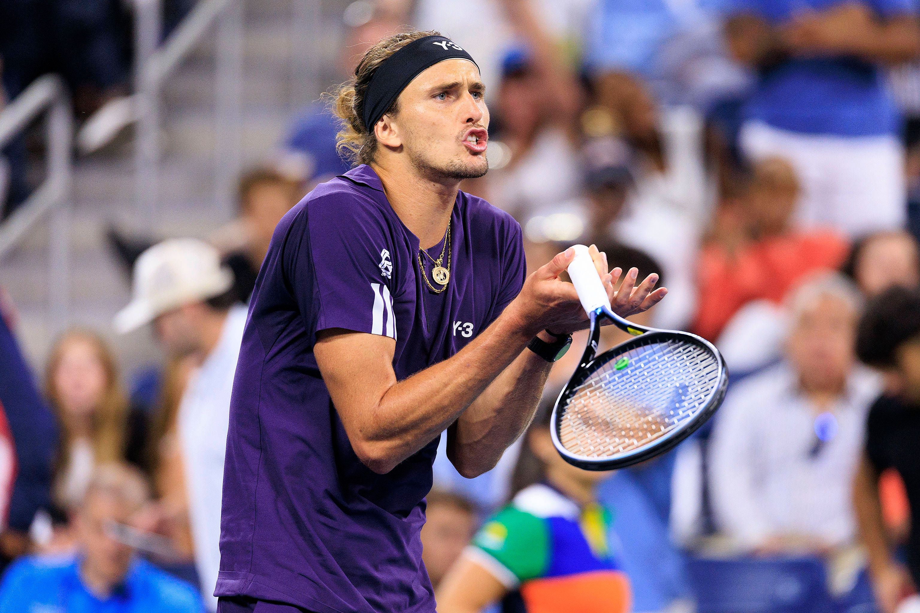 Alexander Zverev hadert einmal mehr mit seiner Form.