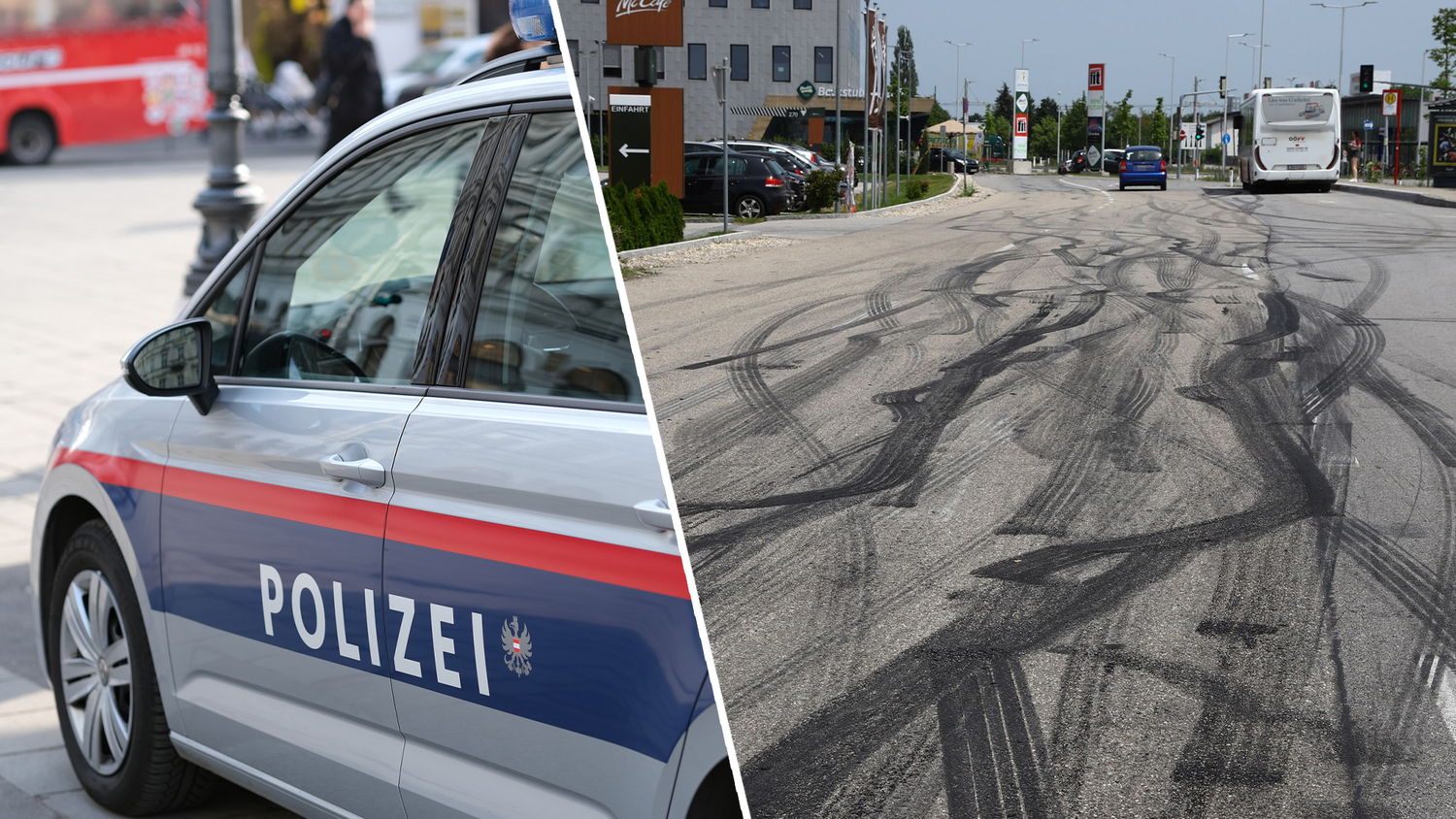 Die Tuning-Szene ist auch in anderen Teilen Oberösterreichs ein großes Problem. Im Bild: die Trauner Kreuzung im Bezirk Linz-Land. (Symbolbild)