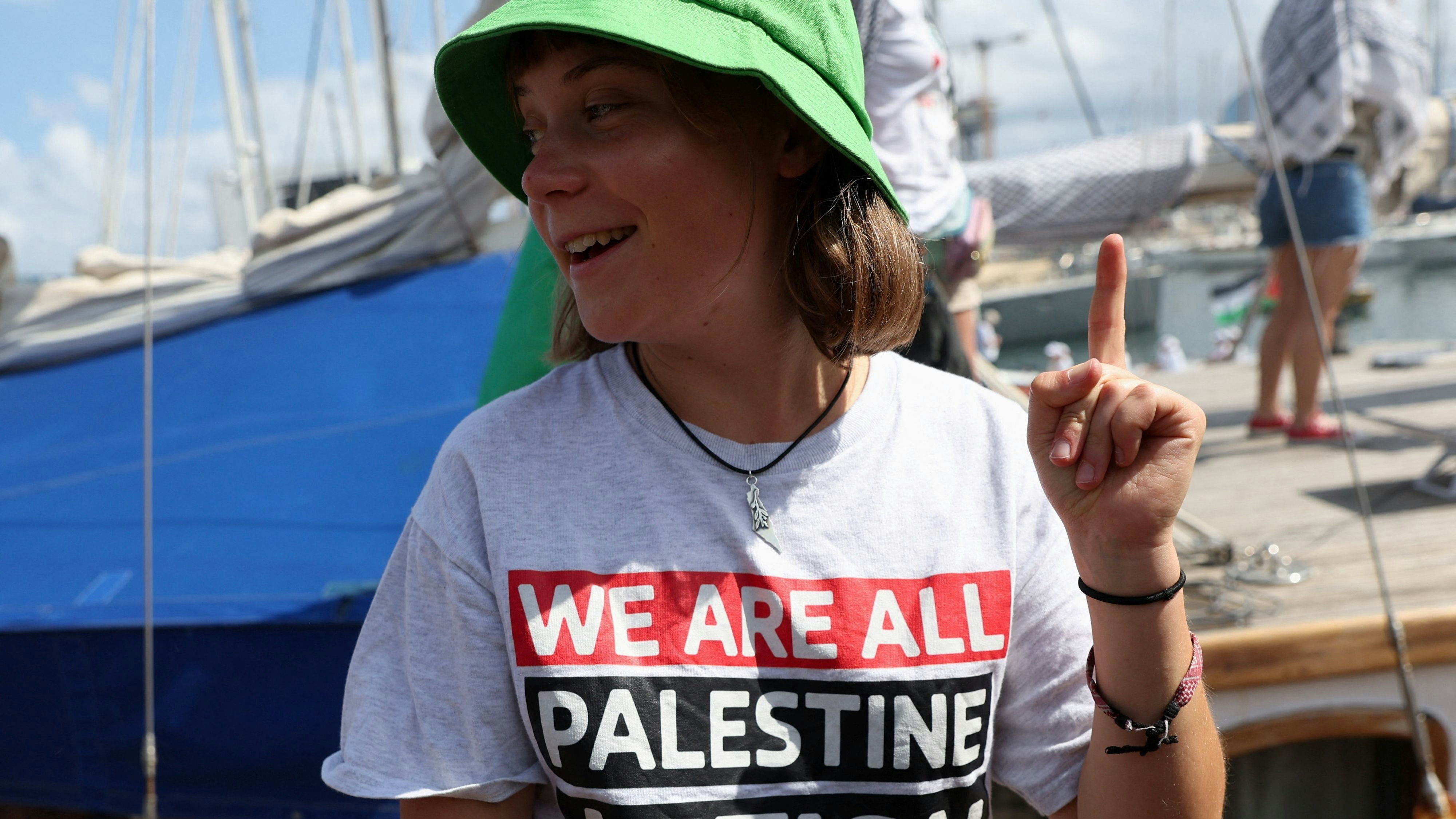 Heute.at - War nur Probefahrt – Gaza-Greta kehrt um