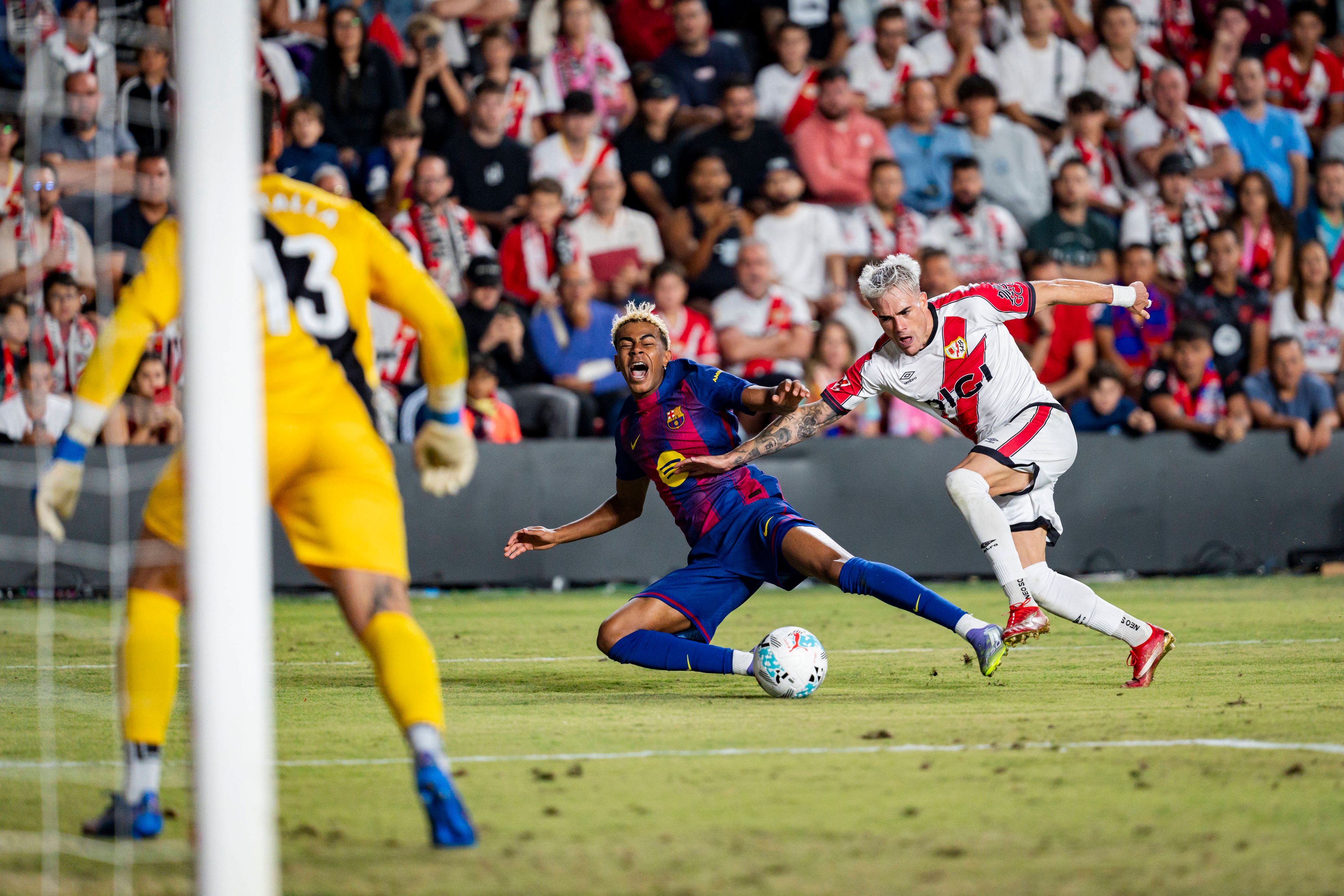 Yamal spielte mit Barcelona nur 1:1 bei Rayo Vallecano.