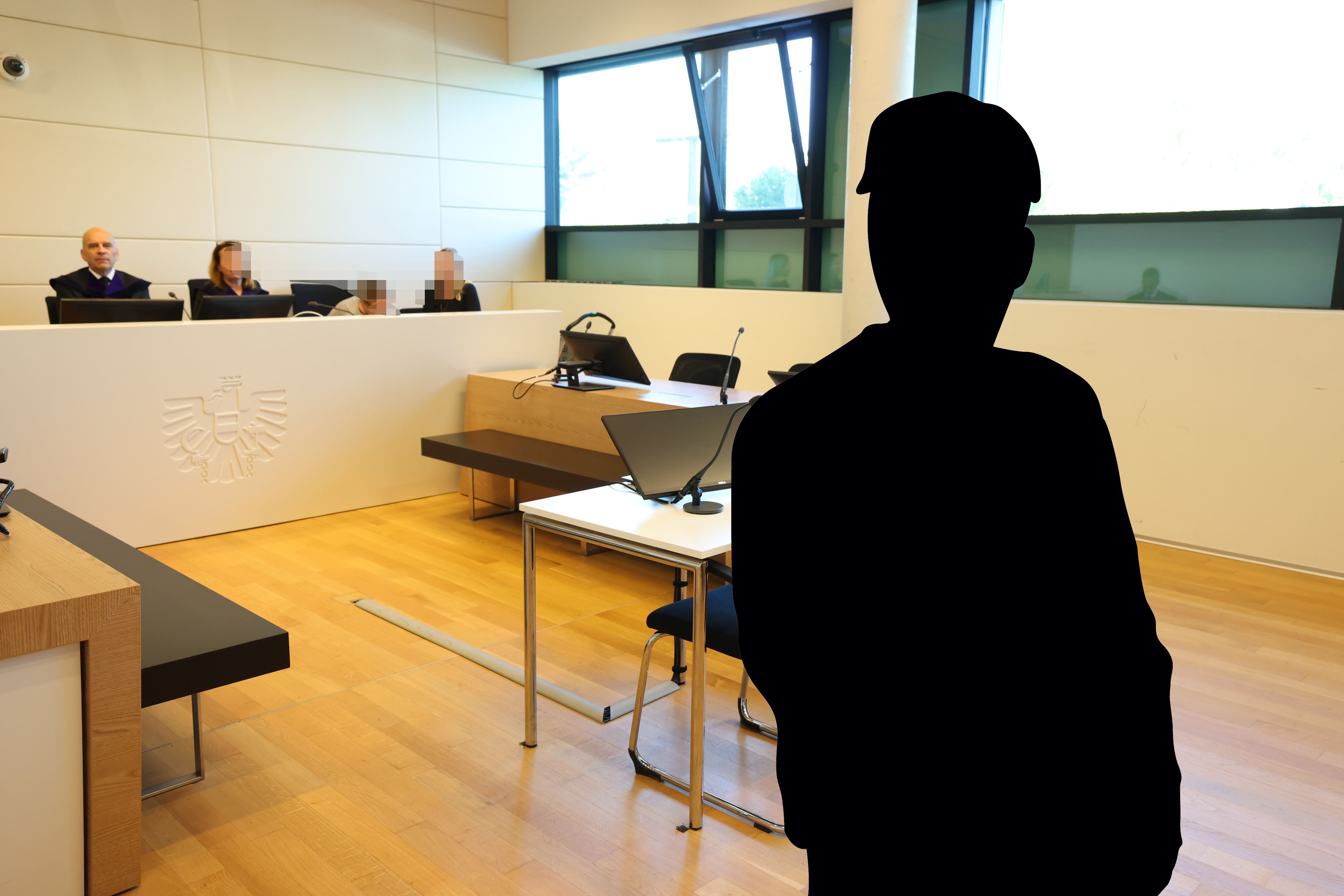 Prozess am Gericht in Korneuburg. 