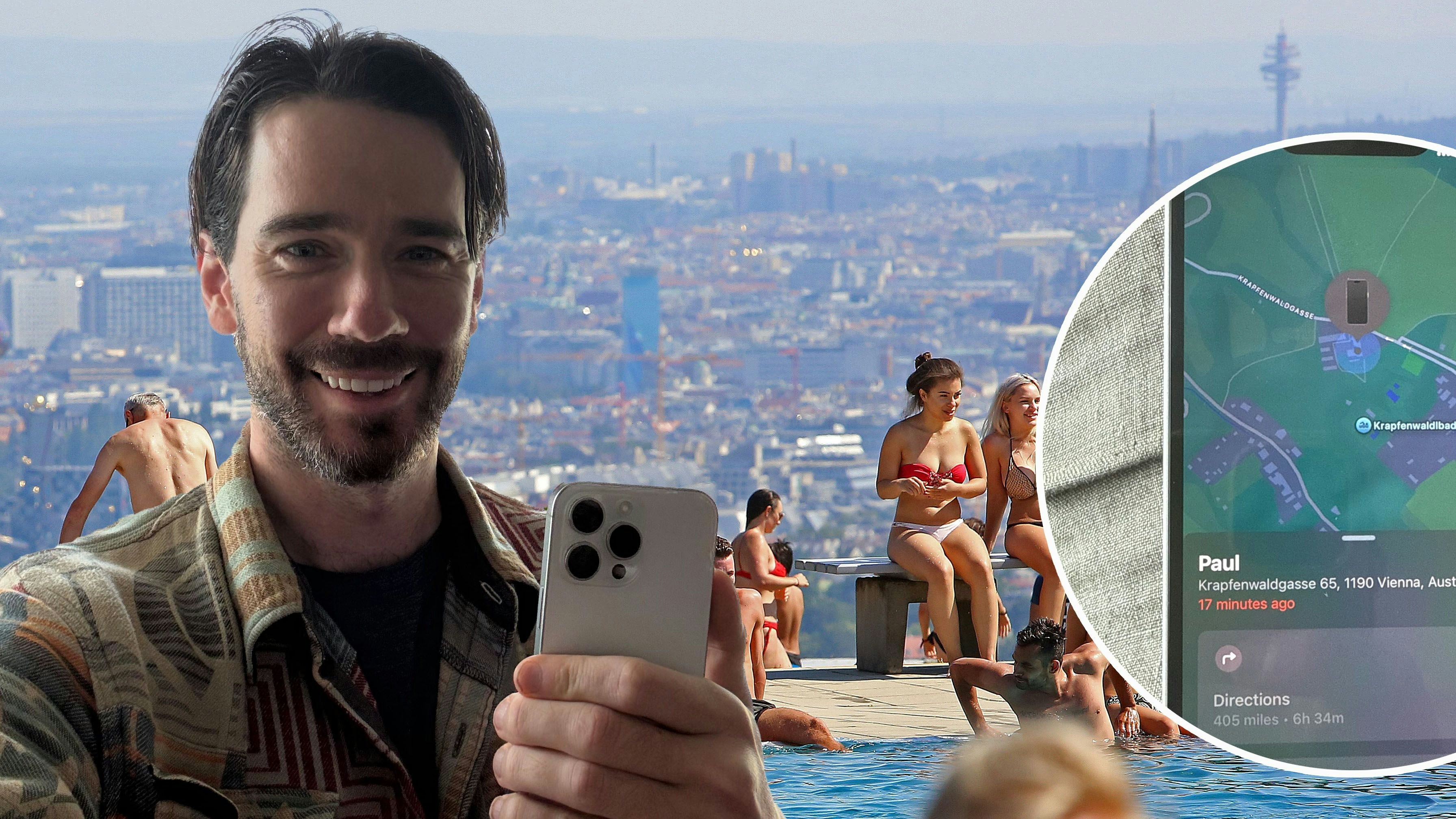 iPhone im Freibad weg: Wiener jagt Dieb mit Bodyguard