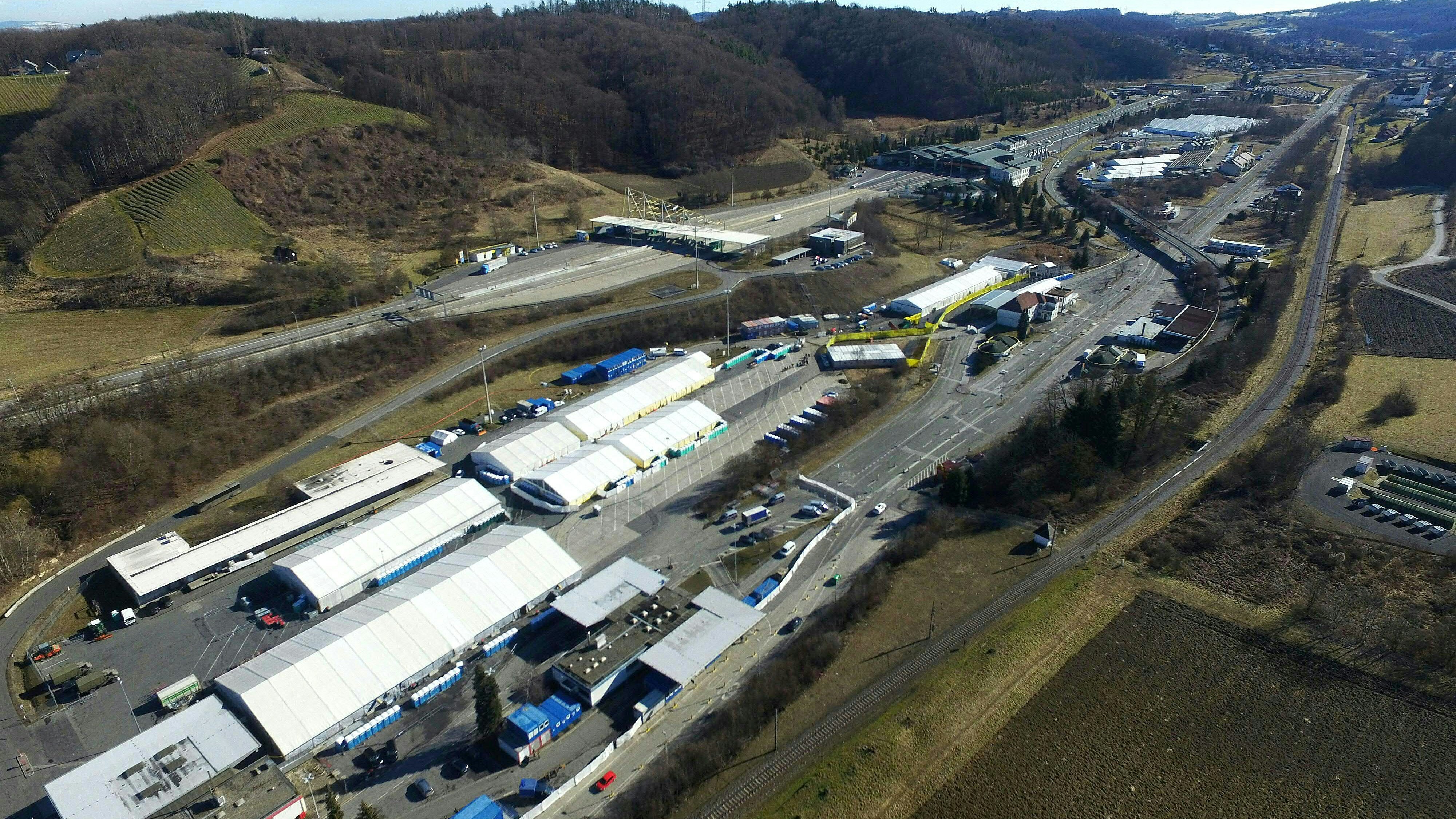 Heute.at - Rückbau des Grenzmanagements in Spielfeld gestartet