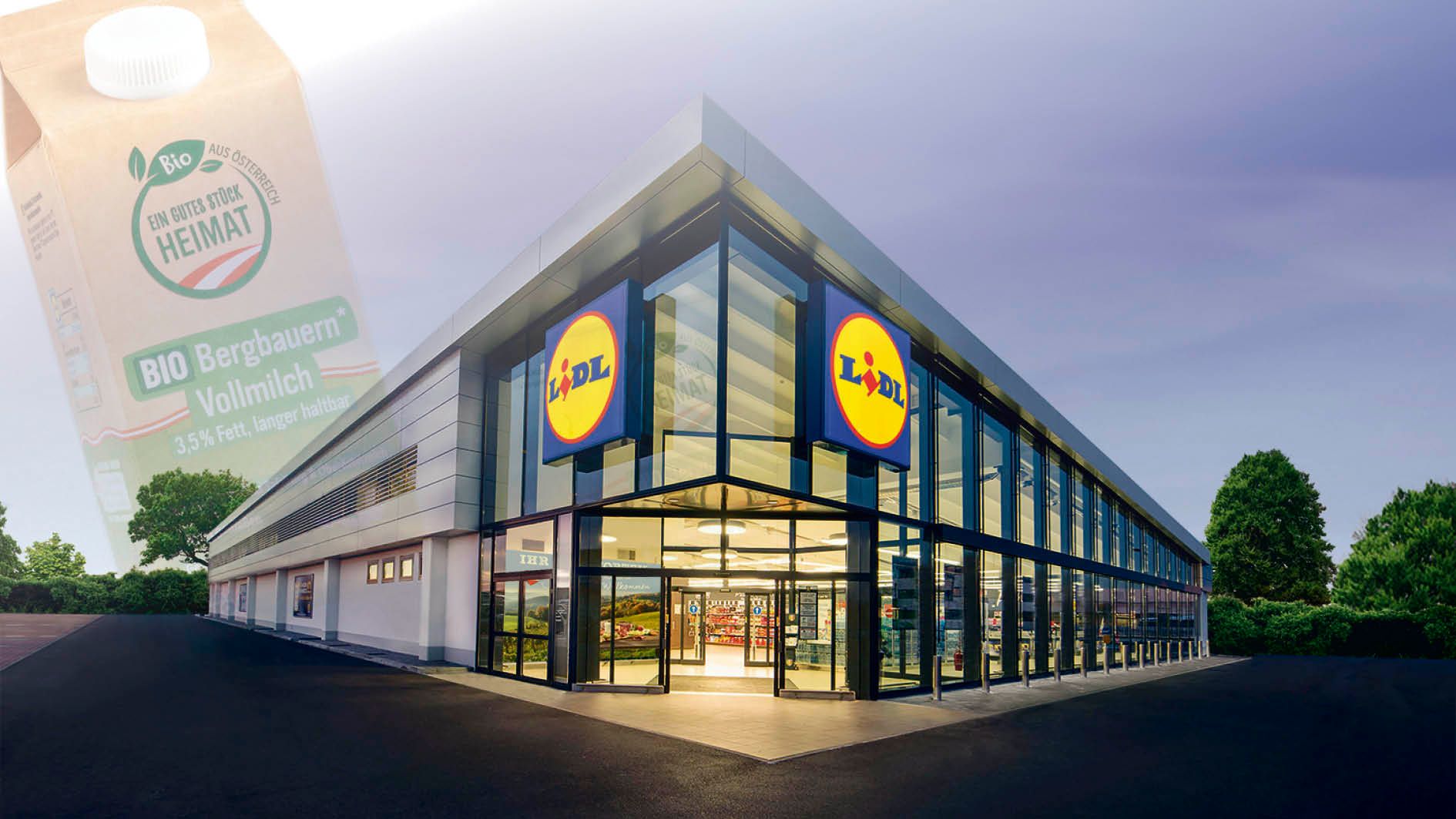 Diskonter Lidl lockt im September mit Rabatten auf die österreichische Bio-Eigenmarke 