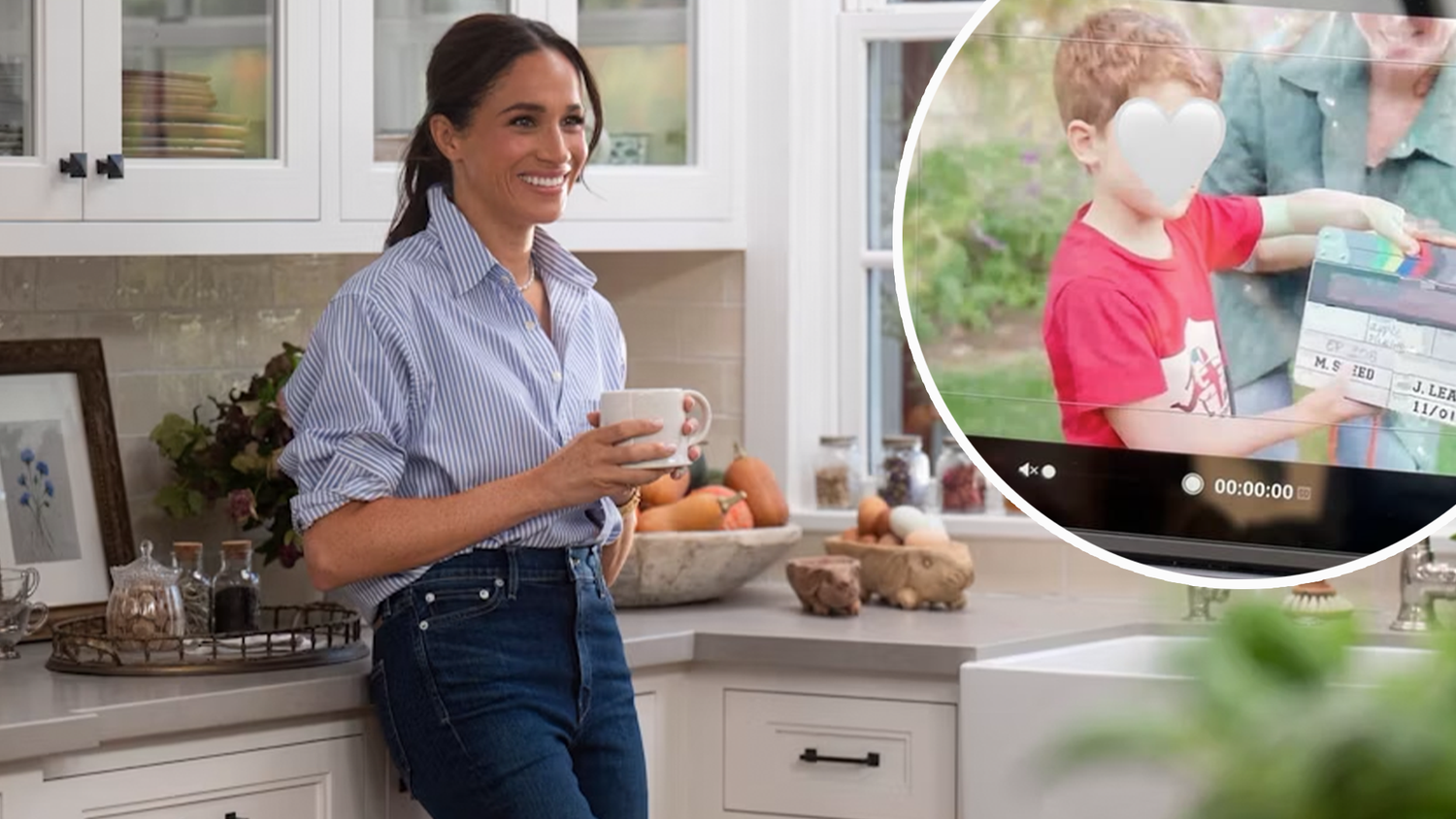 Heute.at - Wie Harry! Meghan teilt neue Fotos von Archie & Lilibet