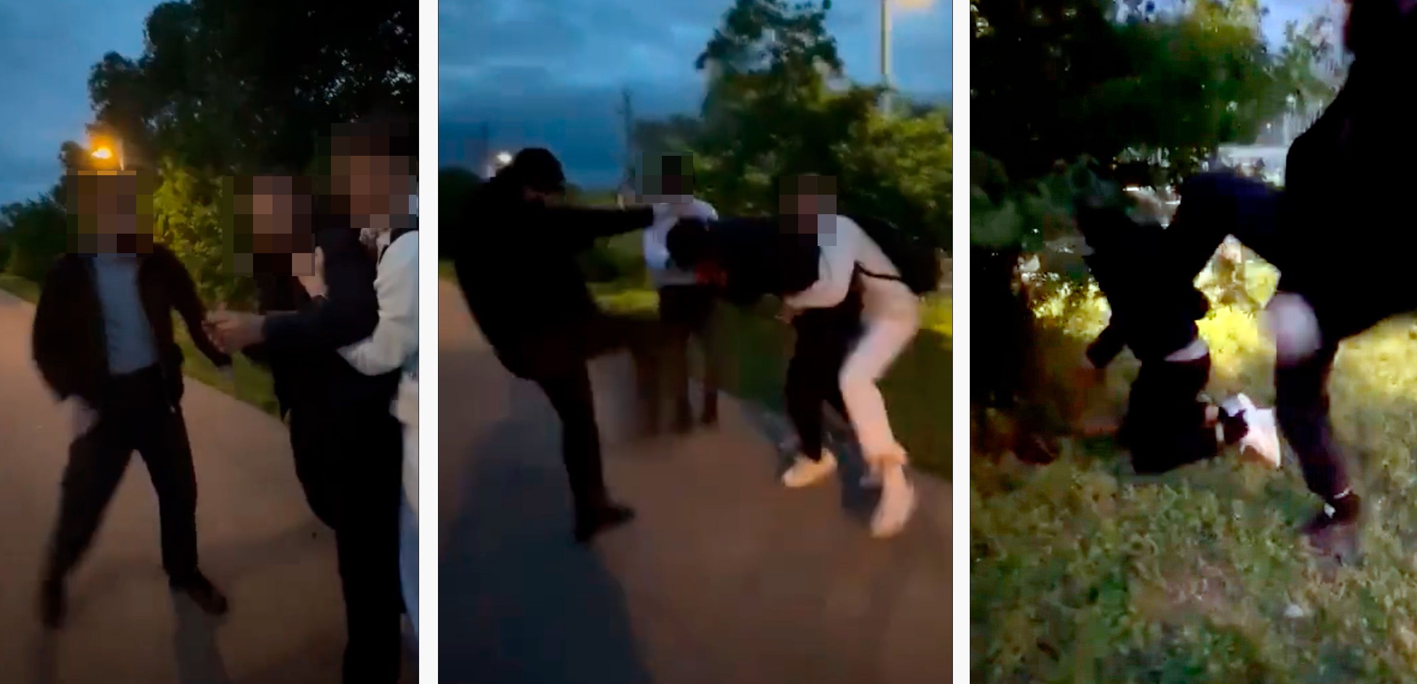 Verdächtige filmten ihre Attacken in Wien mit Handys.