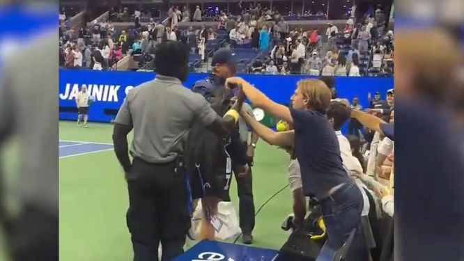 Heute.at - Dreister Fan versucht Sinner bei US Open zu bestehlen