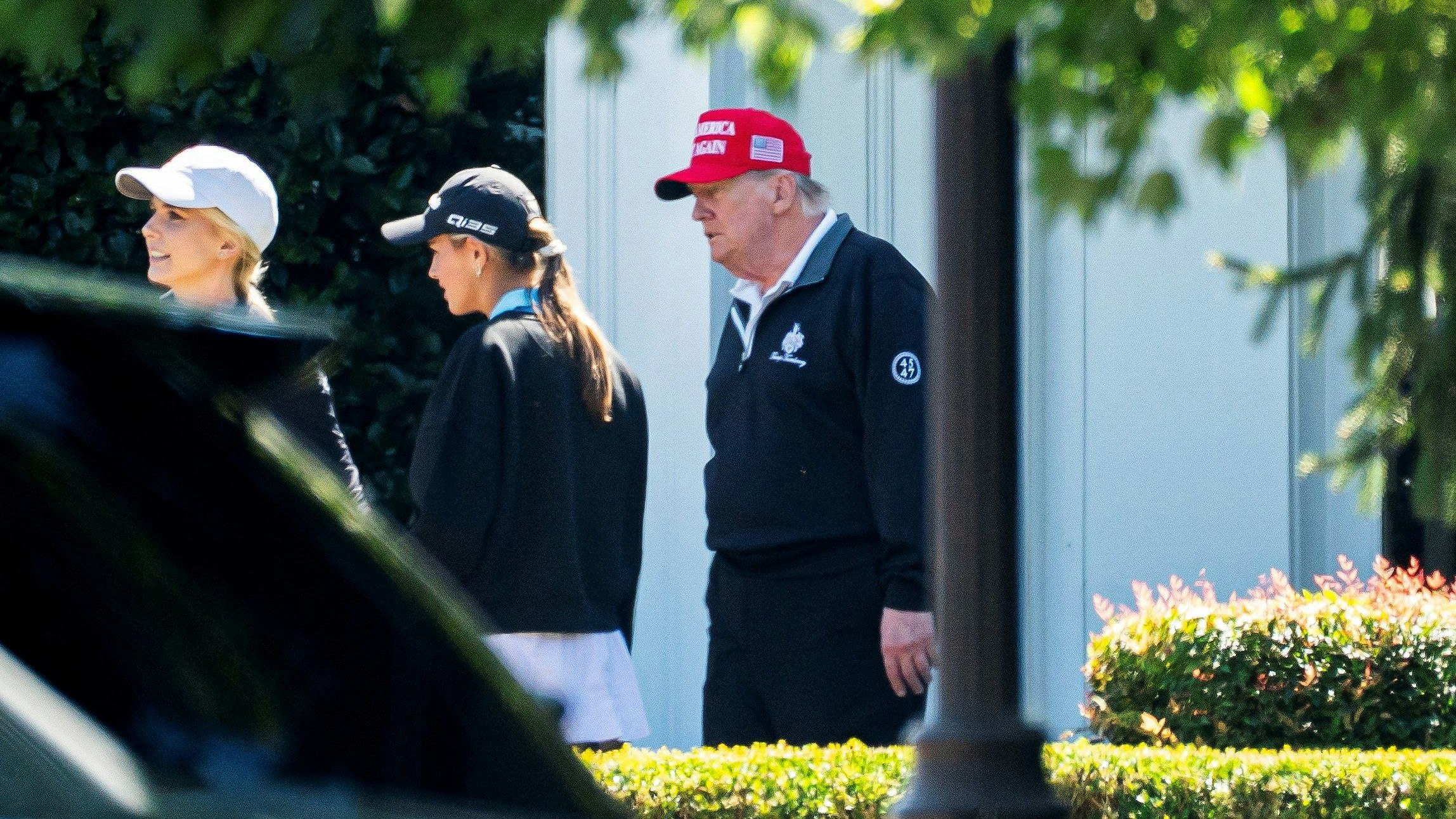 Ein bleicher Donald Trump ließ Anhänger zuletzt sorgen. 