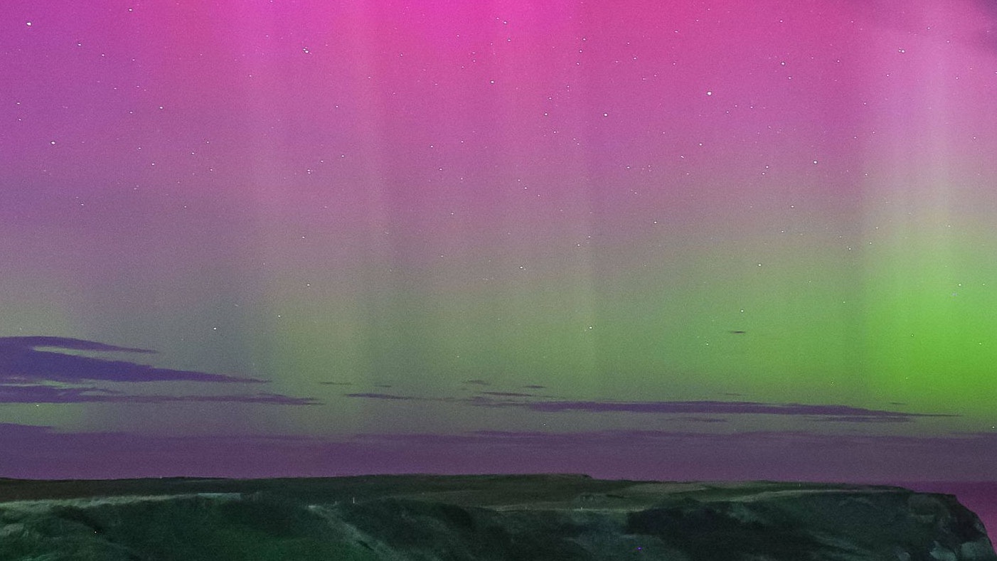 Heute.at - Sonnensturm ließ Aurora leuchten – auch über Österreich