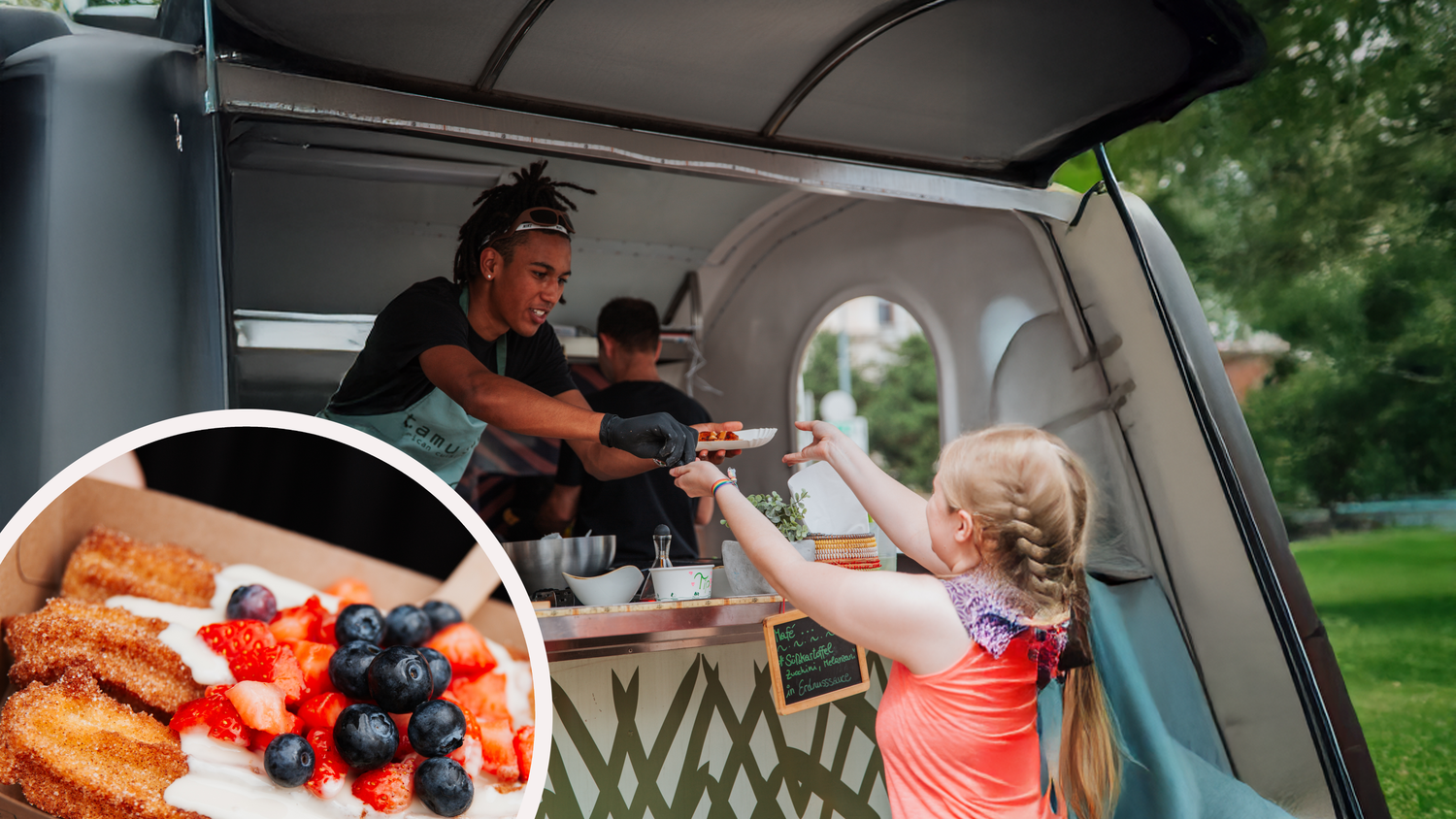 Heute.at - Mit Corn Dogs und Bubble Tea – Veganmania-Fest in Wien