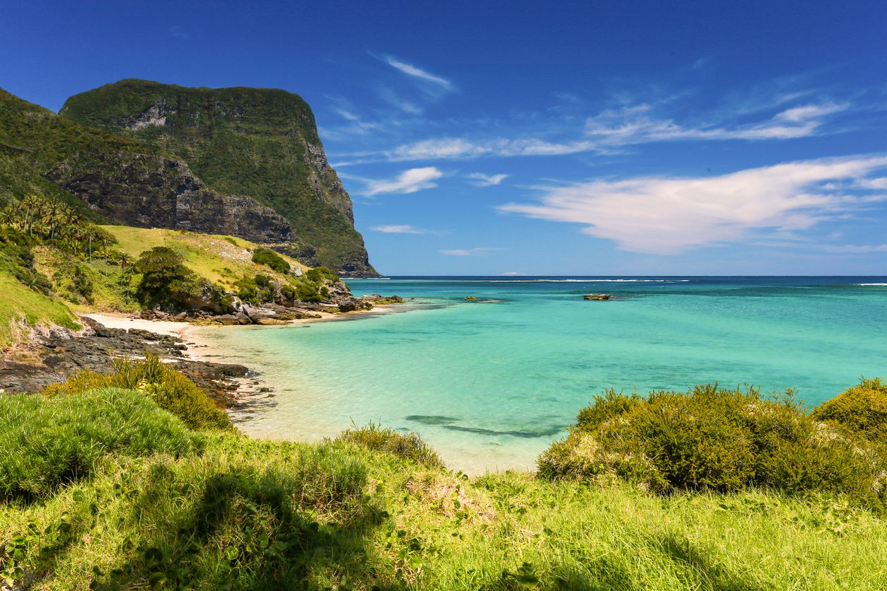 Auf dieses Inselparadies namens Lord Howe Island dürfen nur 400 Touristinnen und Touristen gleichzeitig.