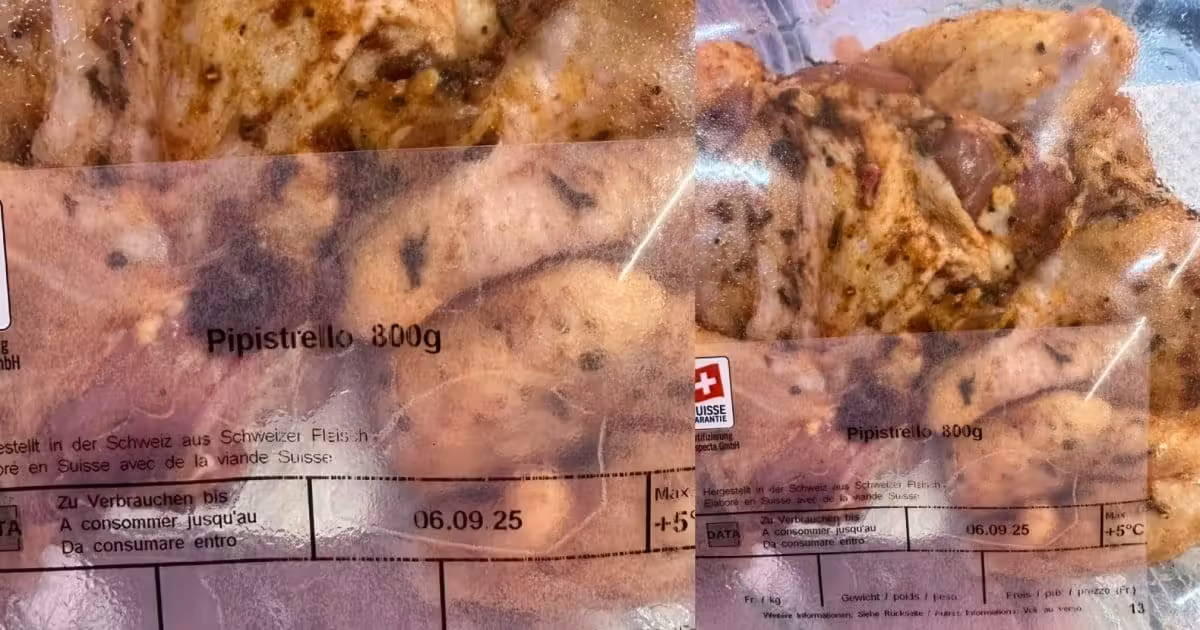 Eine irreführende Beschriftung auf einer Chicken-Wings-Verpackung.