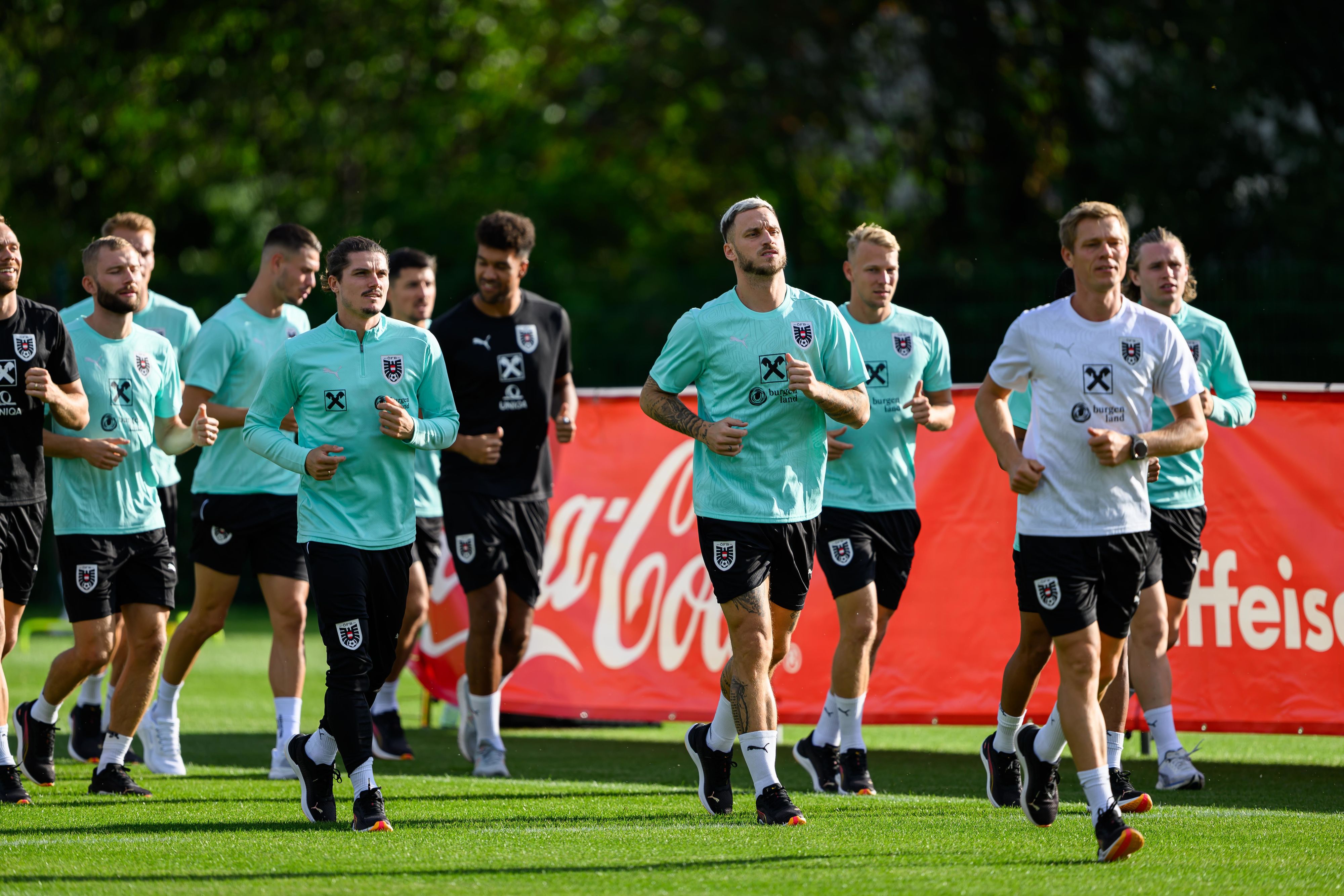 Am Dienstag legten fünf ÖFB-Teamspieler eine Pause ein. 