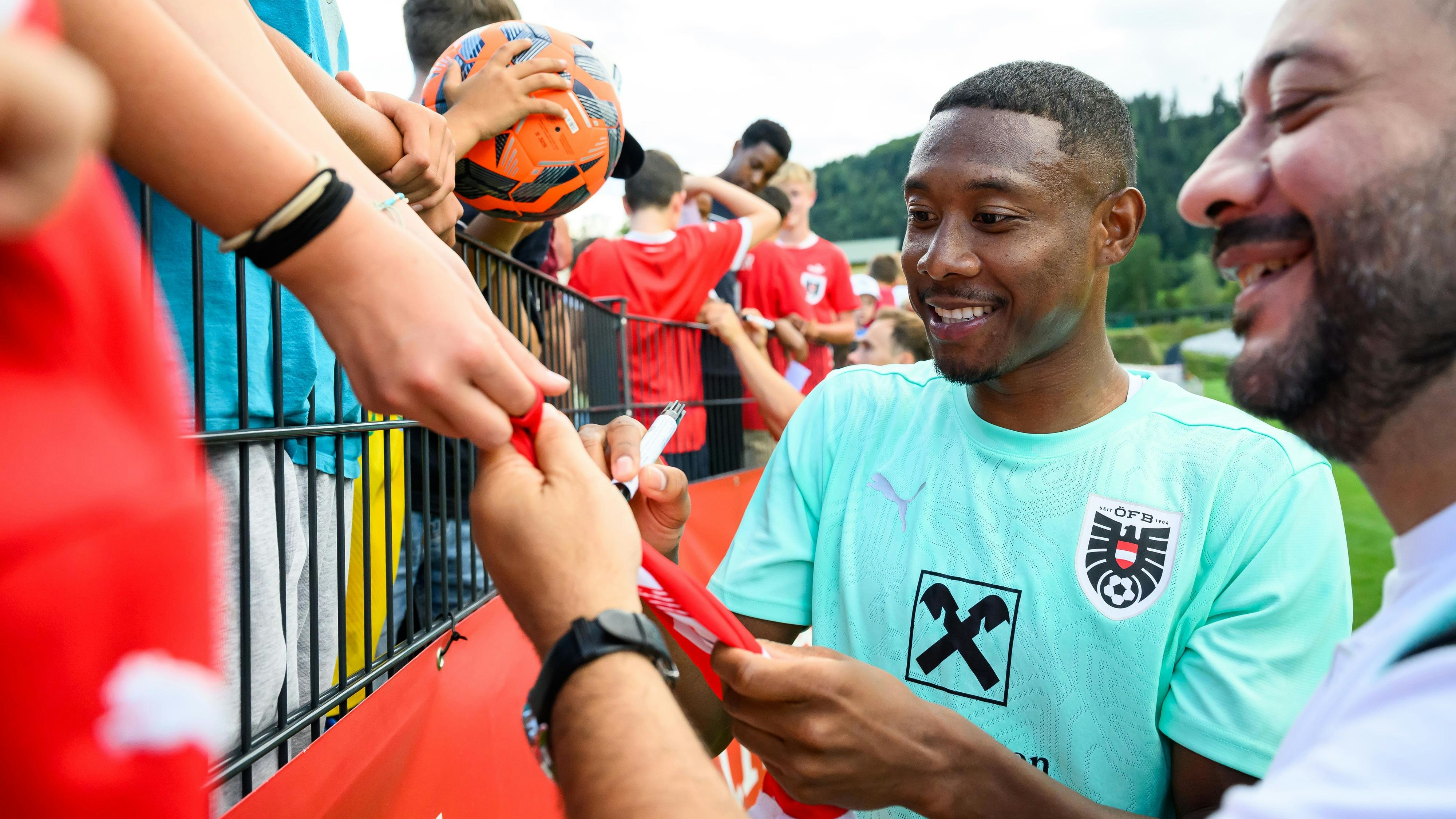 Österreichs Nationalteam-Kapitän David Alaba. 