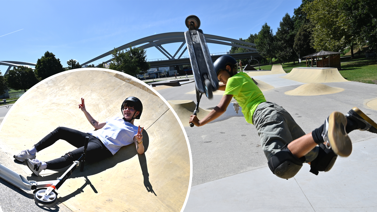 Heute.at - Heute rollt durch den größten Skatepark Österreichs