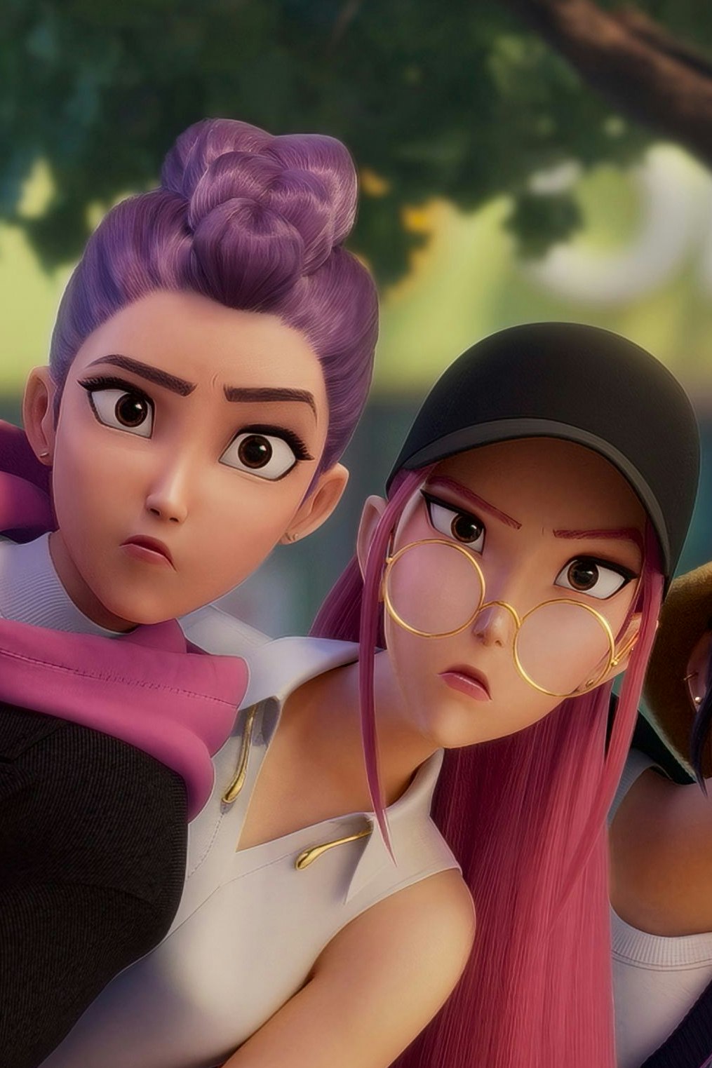 Die Girls der&nbsp; K-Pop-Band Huntrix sind auch Jägerinnen jener Dämonen, die ihren Fans die Seelen aussaugen: "KPop Demon Hunters" auf Netflix
