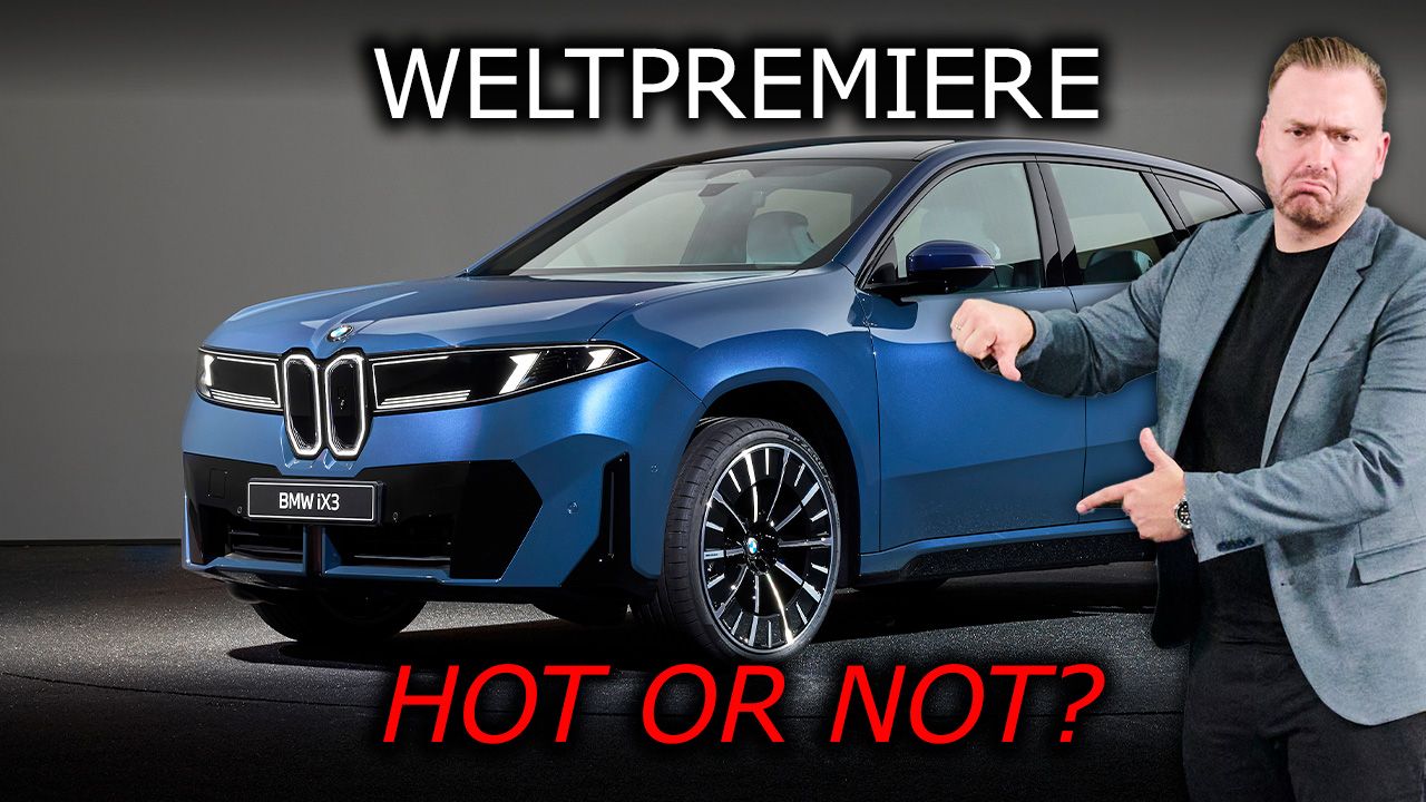 Der neue BMW iX3 und 