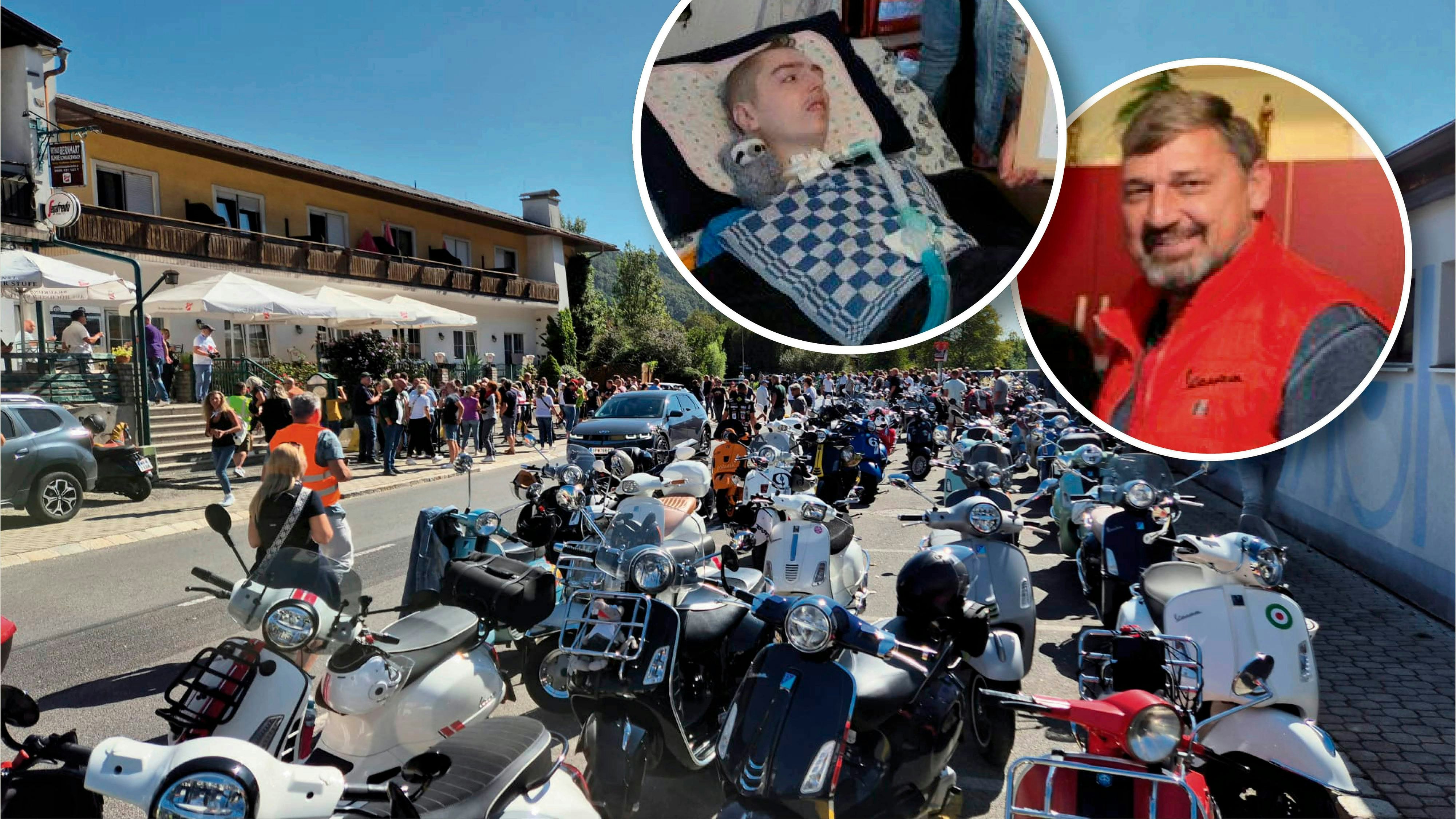 Heute.at - Spenden-Tour auf der Vespa: Wollen etwas bewegen!