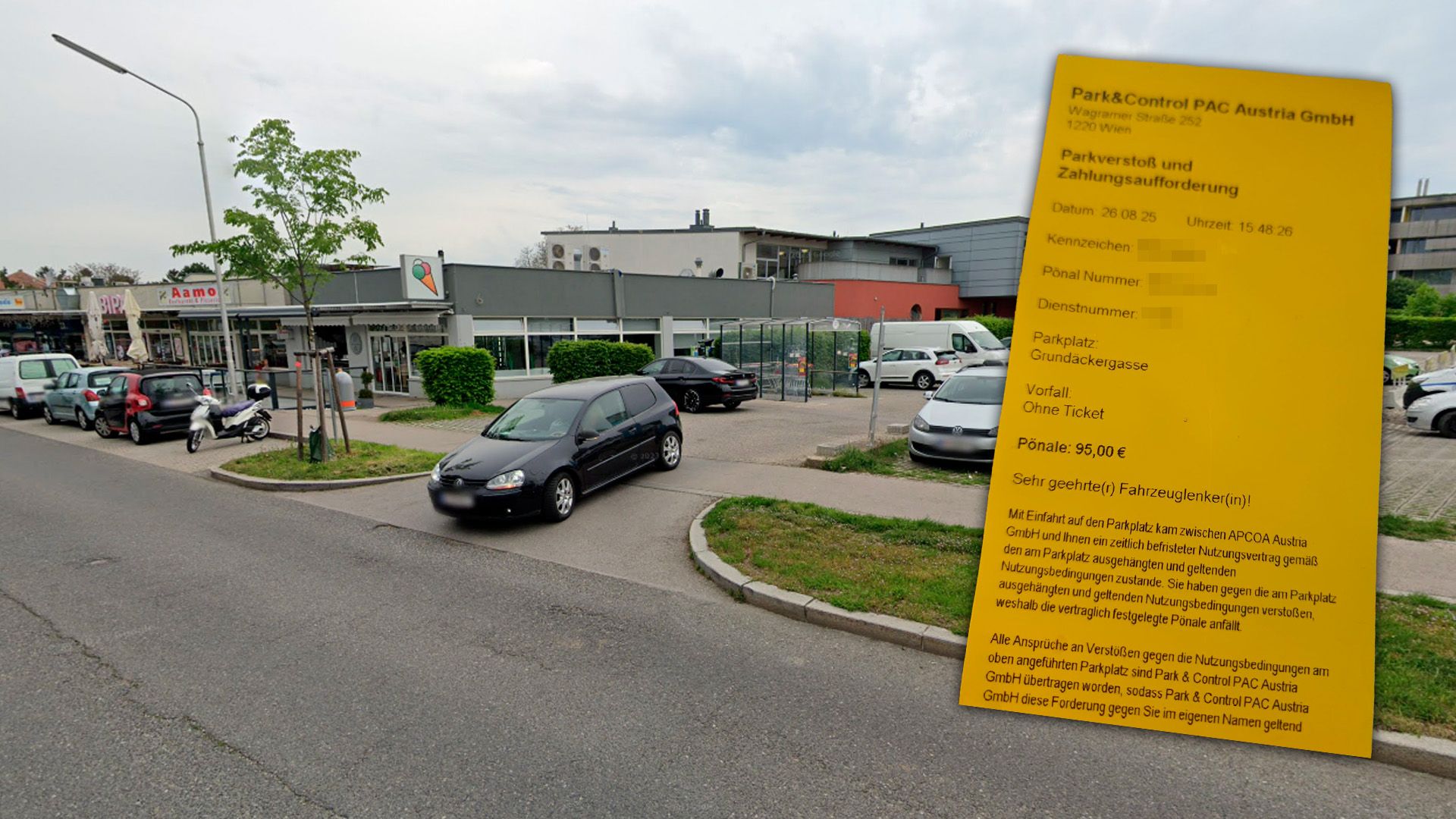 Herbert (76) kassiert trotz Behindertenausweises eine horrende Strafe.