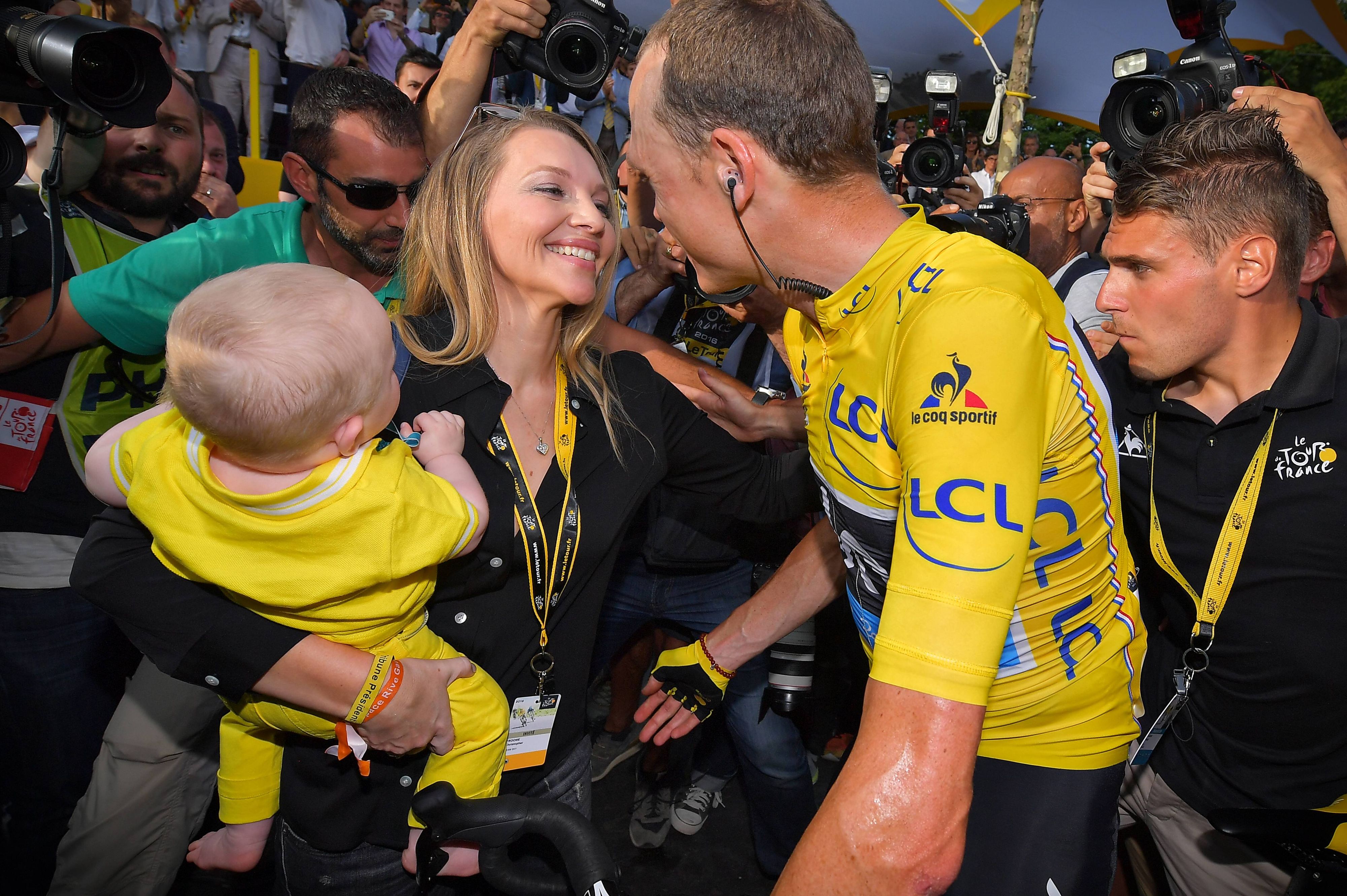 Chris und Michelle Froome
