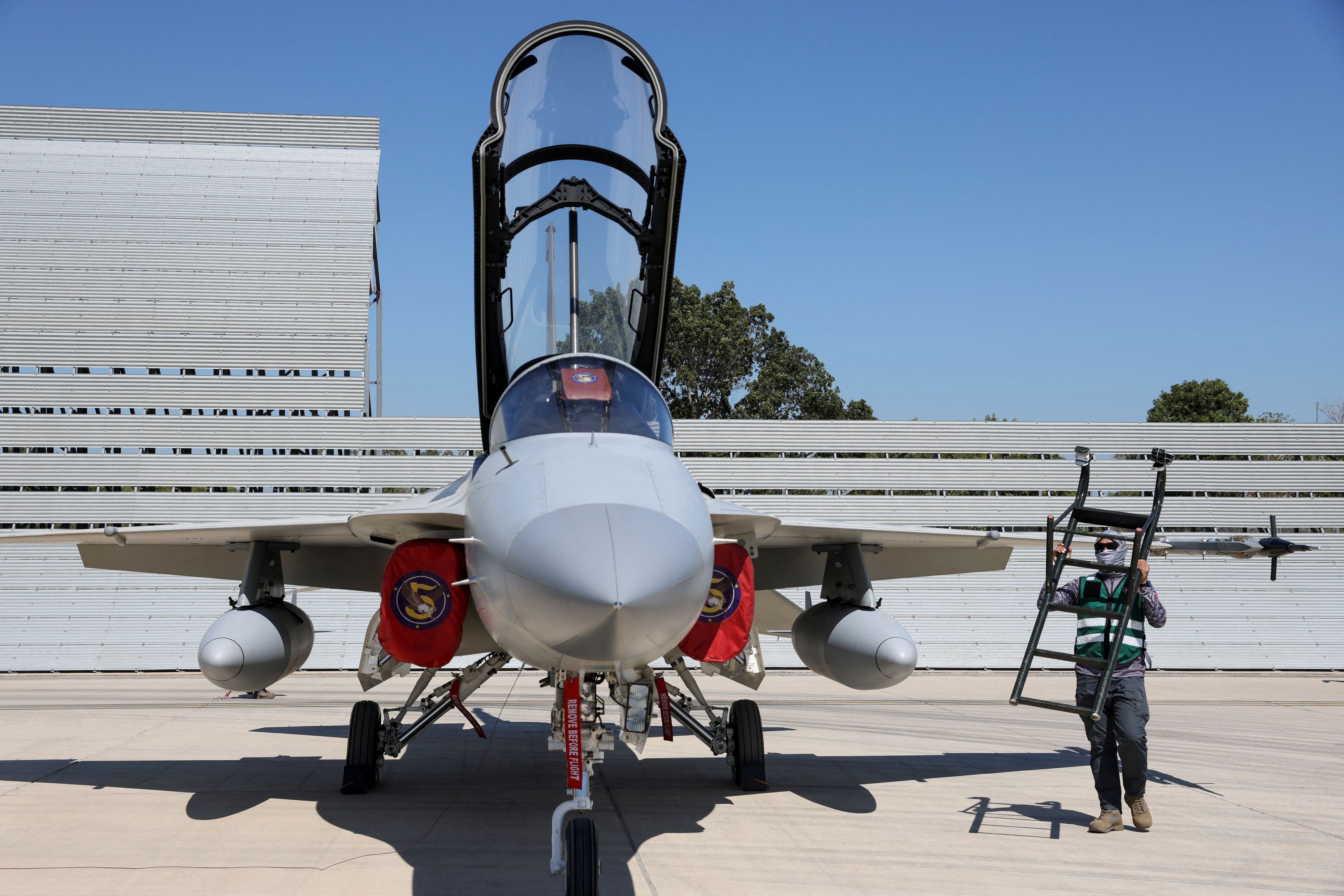 Ein FA-50-Kampfflugzeug auf dem Rollfeld, Polen hat 48 Stück aus Südkorea geordert