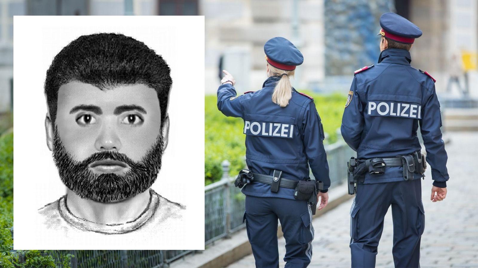 Die Polizei sucht per Phantombild und genauer Beschreibung nach dem Dieb.