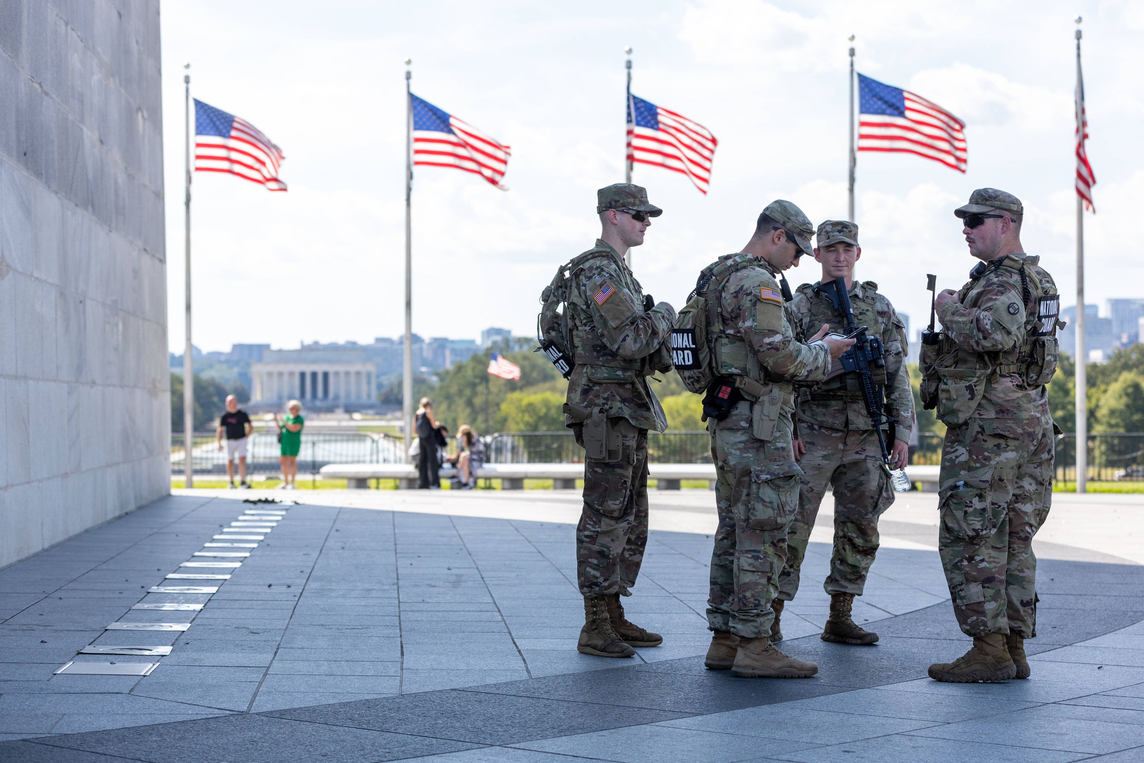 Die US-Hauptstadt hat wegen des Einsatzes der Nationalgarde Klage eingereicht.