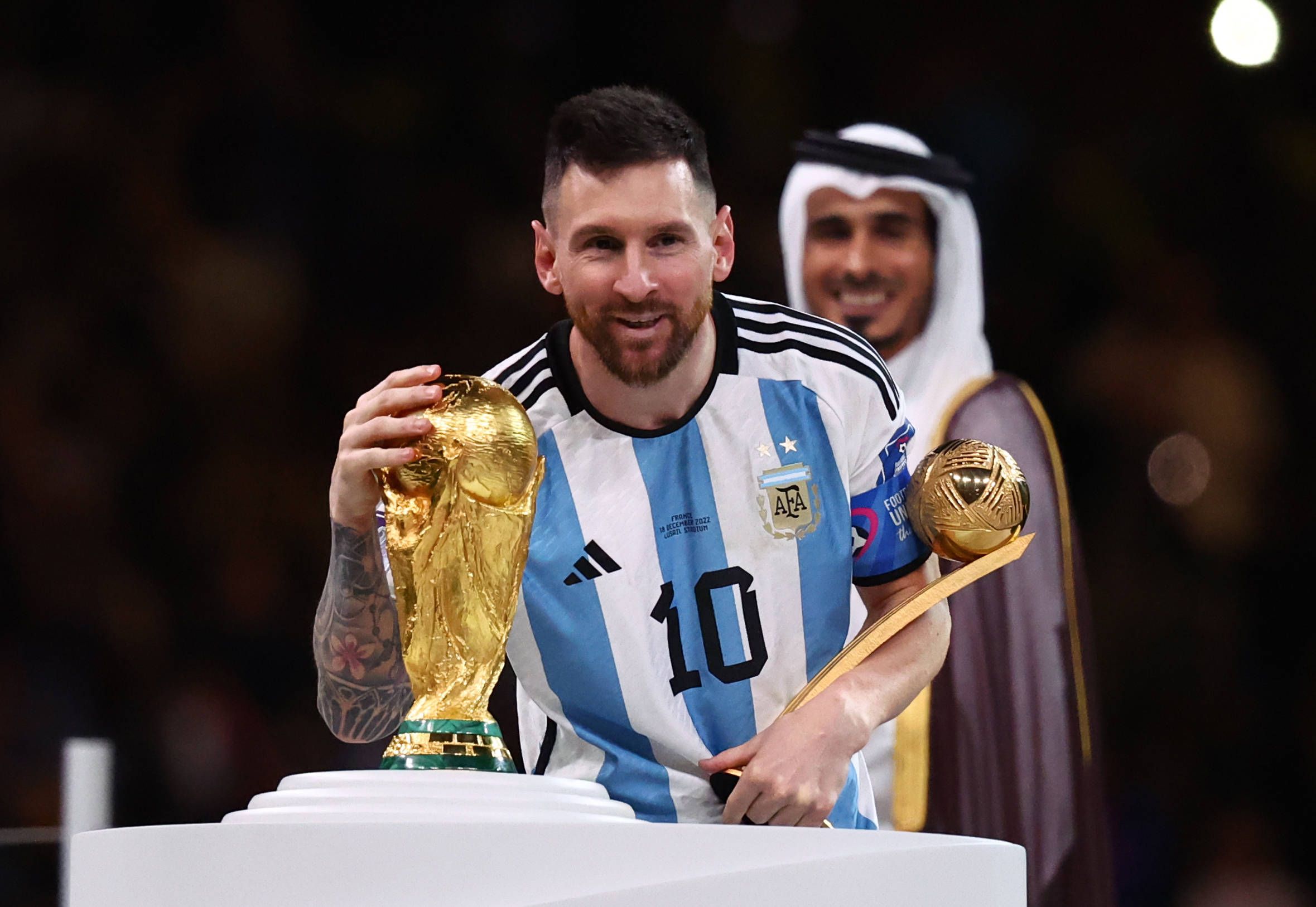 2022 krönte Leo Messi seine Karriere mit dem WM-Titel.