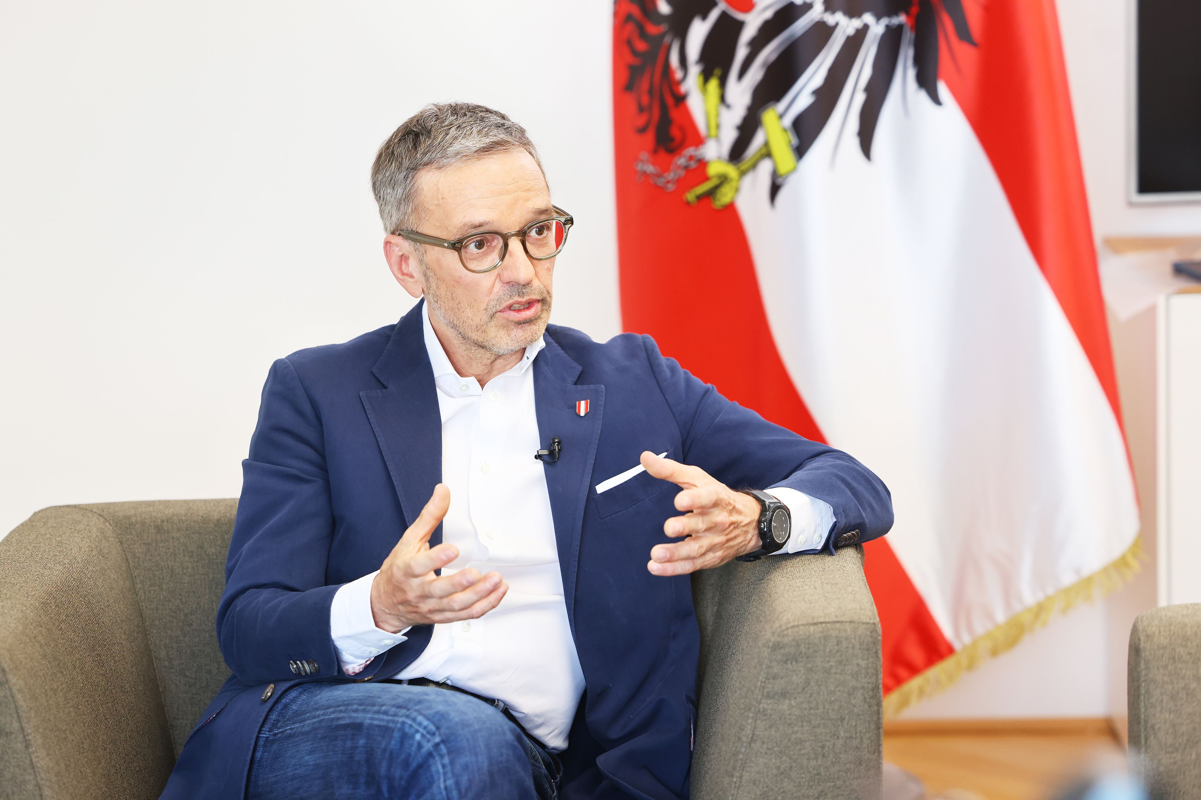 FPÖ-Klubobmann Kickl: 