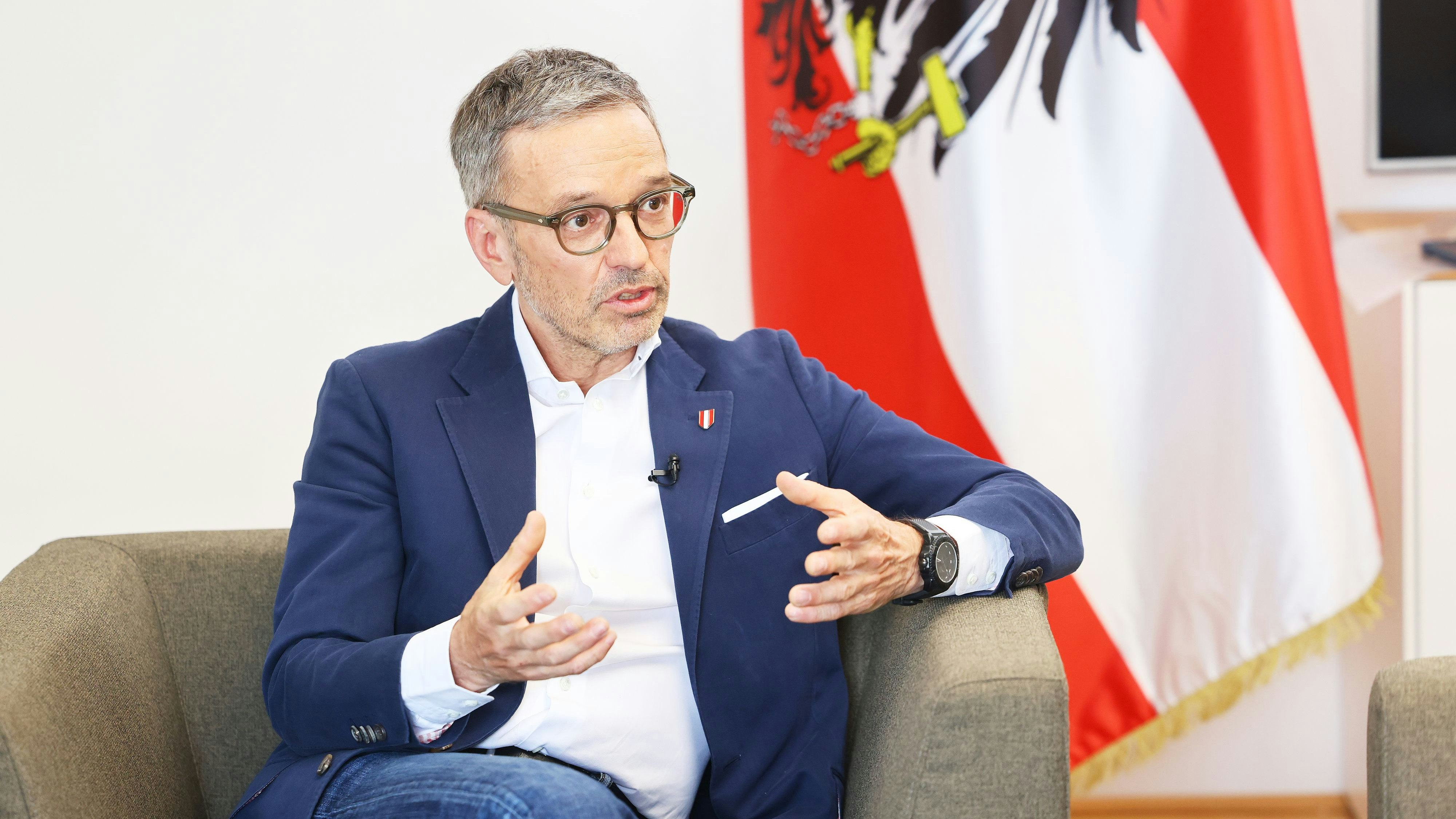 FPÖ-Klubobmann Kickl: "Das Ziel ist Kanzler"