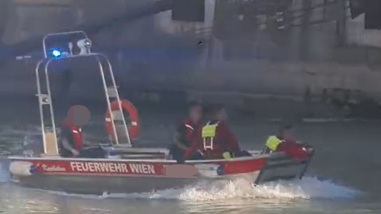 Am Donnerstag kommt es zu einem Großeinsatz am Donauknal