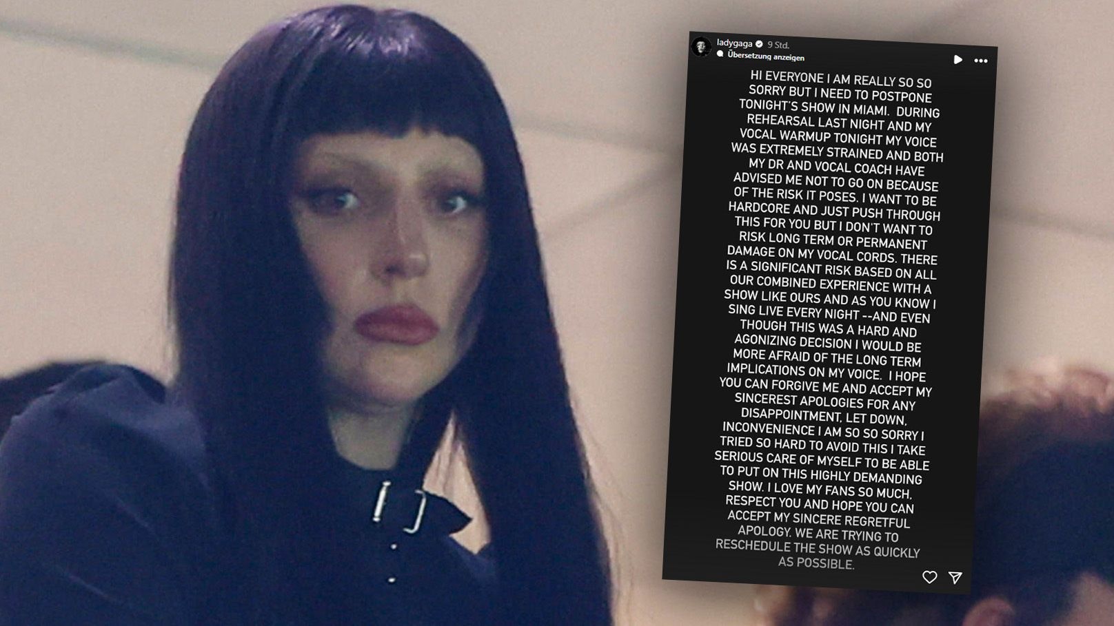 Heute.at - Wenige Minuten vor Beginn! Lady Gaga sagt Konzert ab