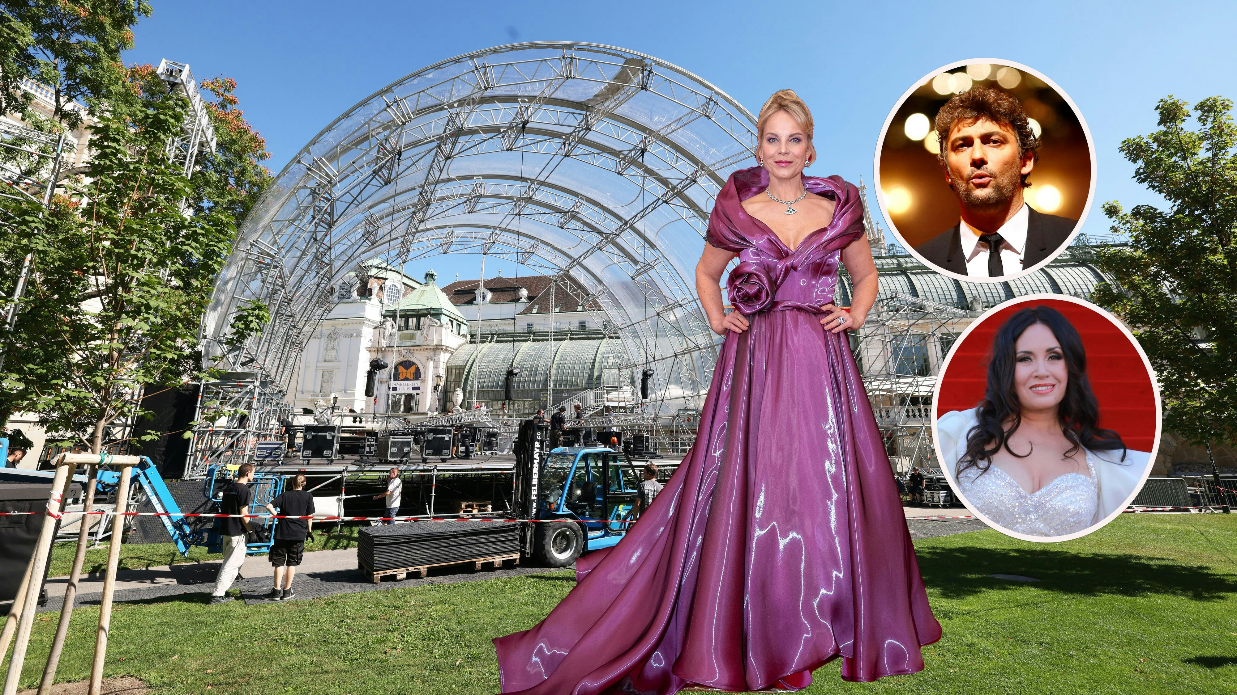 Heute.at - Garanča und Kaufmann singen Opern Air im Burggarten