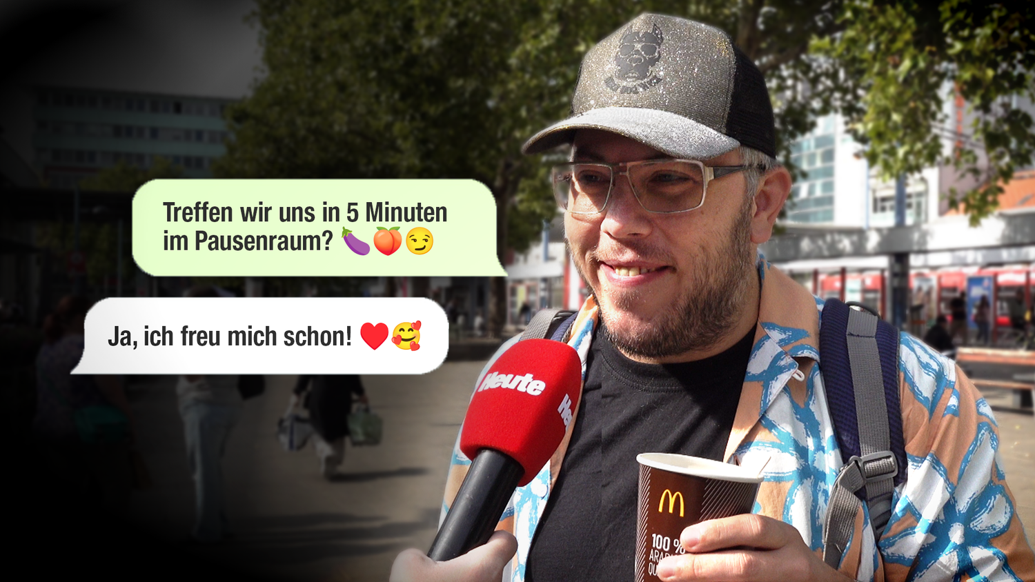 Das war alles geheim – im Pausenraum ging es bei Alex heiß her